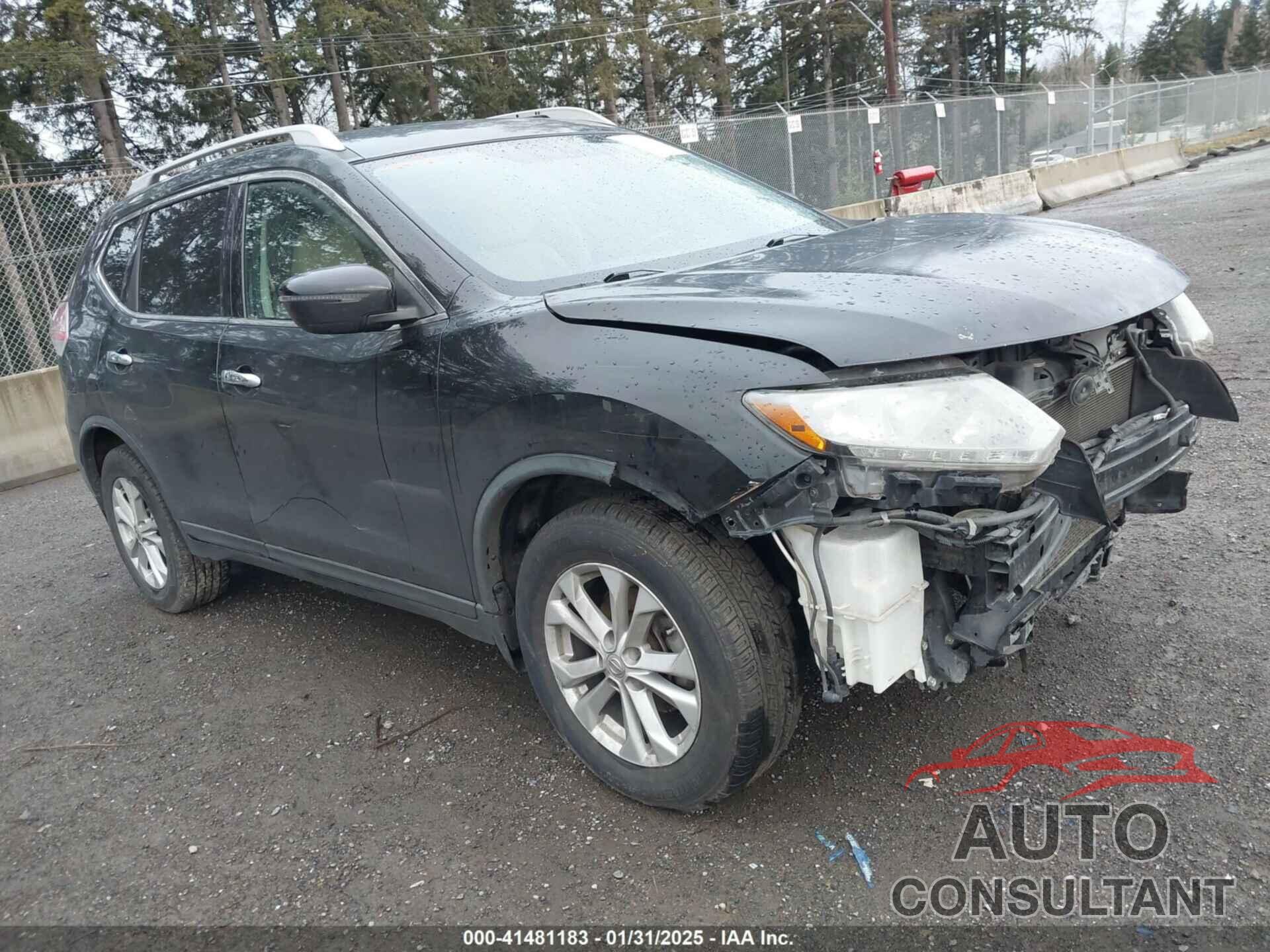 NISSAN ROGUE 2016 - KNMAT2MT9GP594519