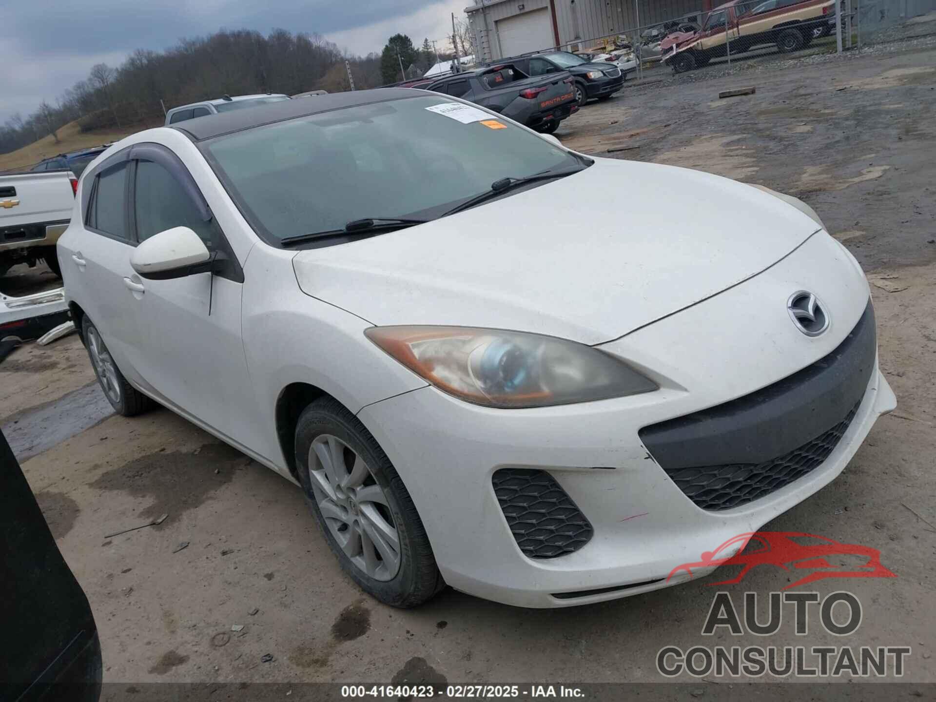 MAZDA MAZDA3 2012 - JM1BL1L85C1530812