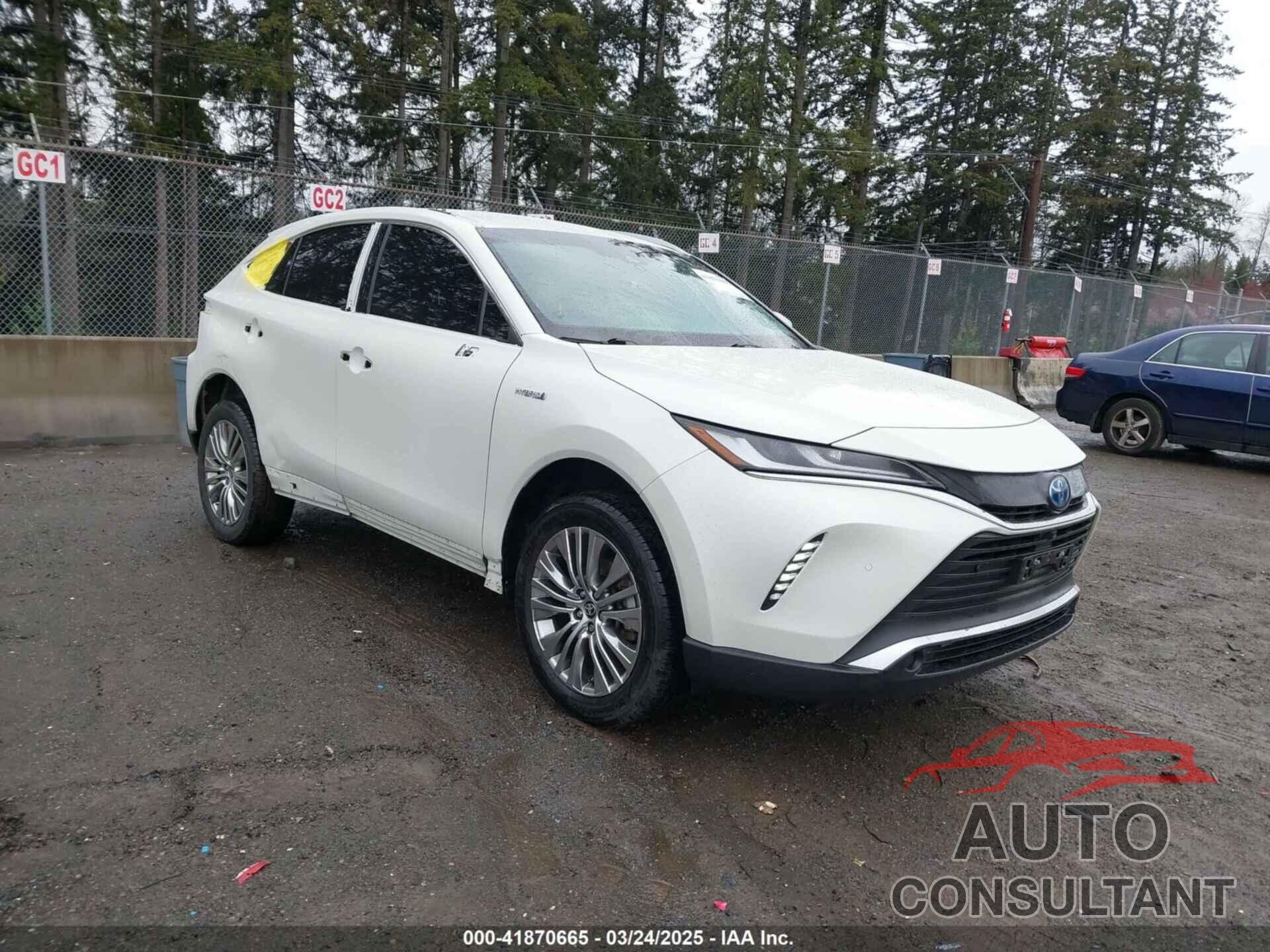 TOYOTA VENZA 2021 - JTEAAAAH1MJ013086
