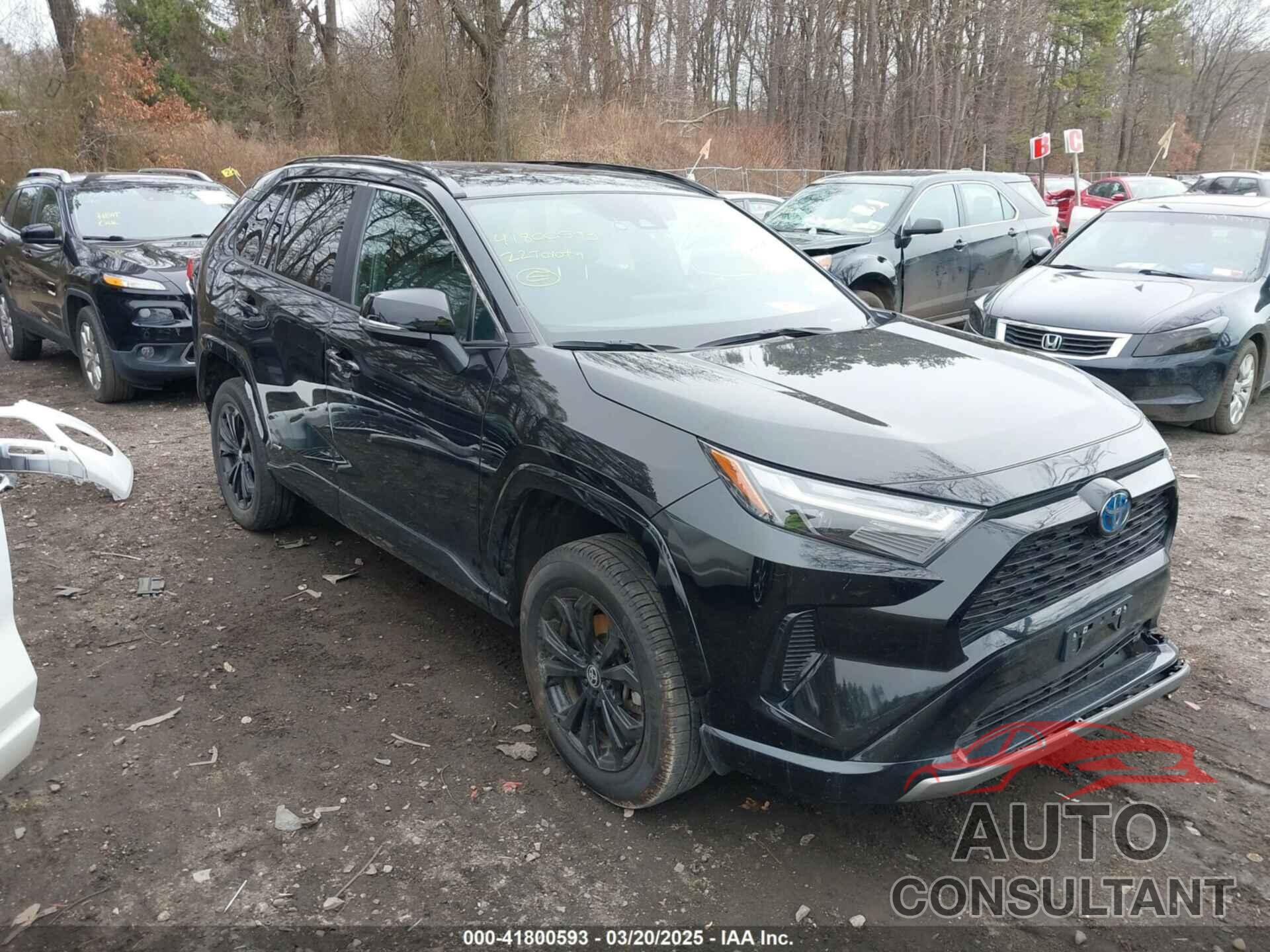 TOYOTA RAV4 HYBRID 2022 - 4T3T6RFV8NU081545