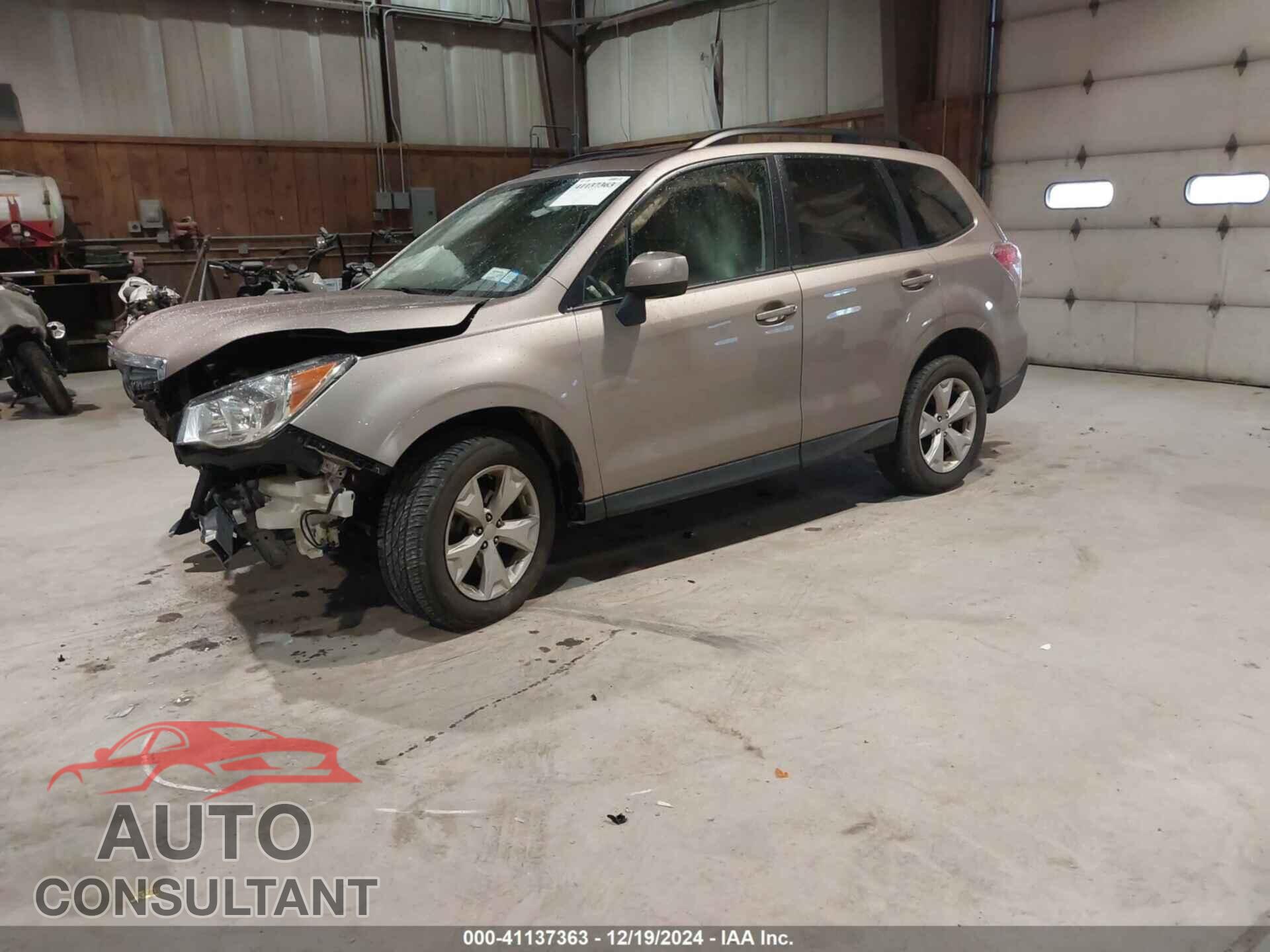 SUBARU FORESTER 2015 - JF2SJADC0FG808317