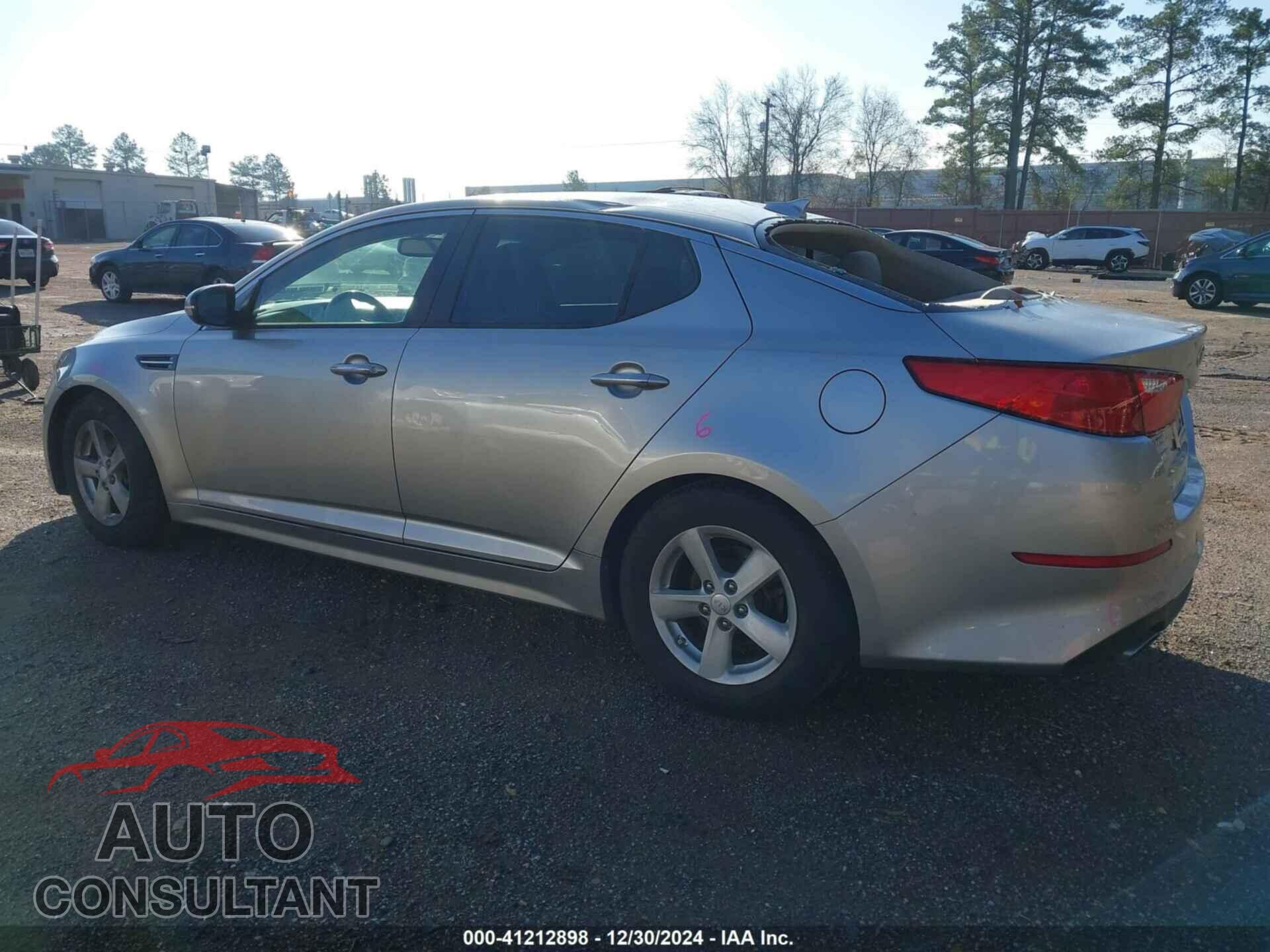KIA OPTIMA 2014 - KNAGM4A71E5454724