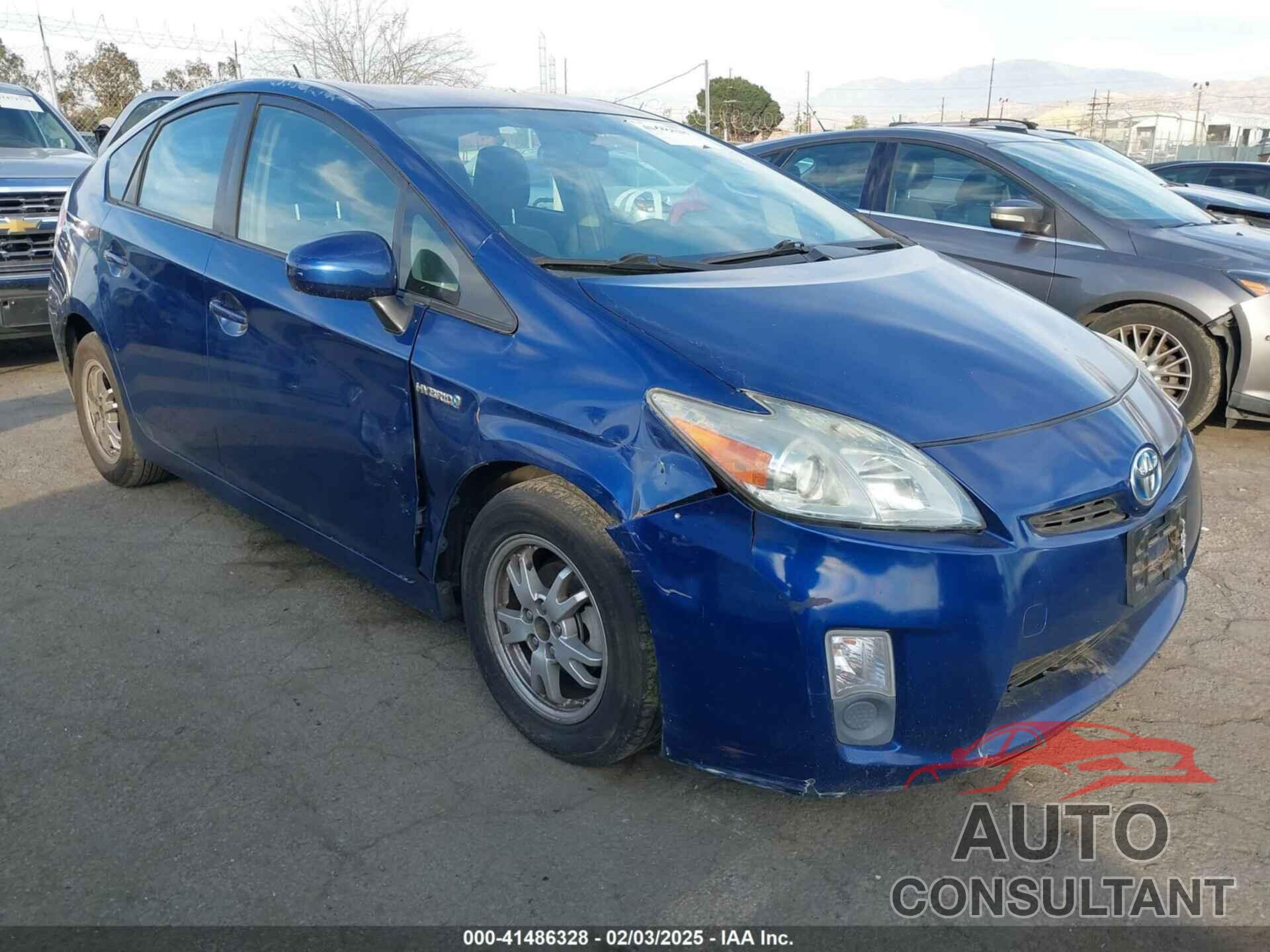 TOYOTA PRIUS 2010 - JTDKN3DU6A0149040