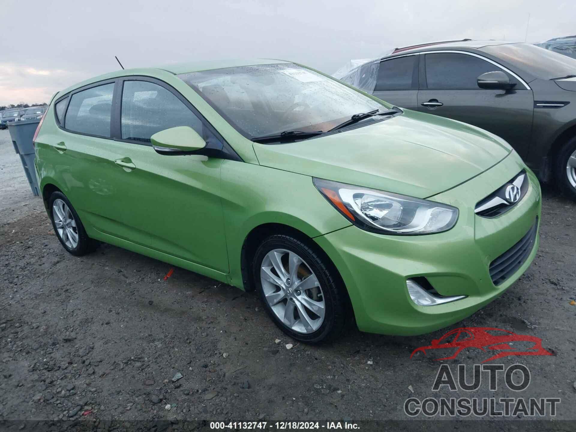 HYUNDAI ACCENT 2013 - KMHCU5AE5DU104938