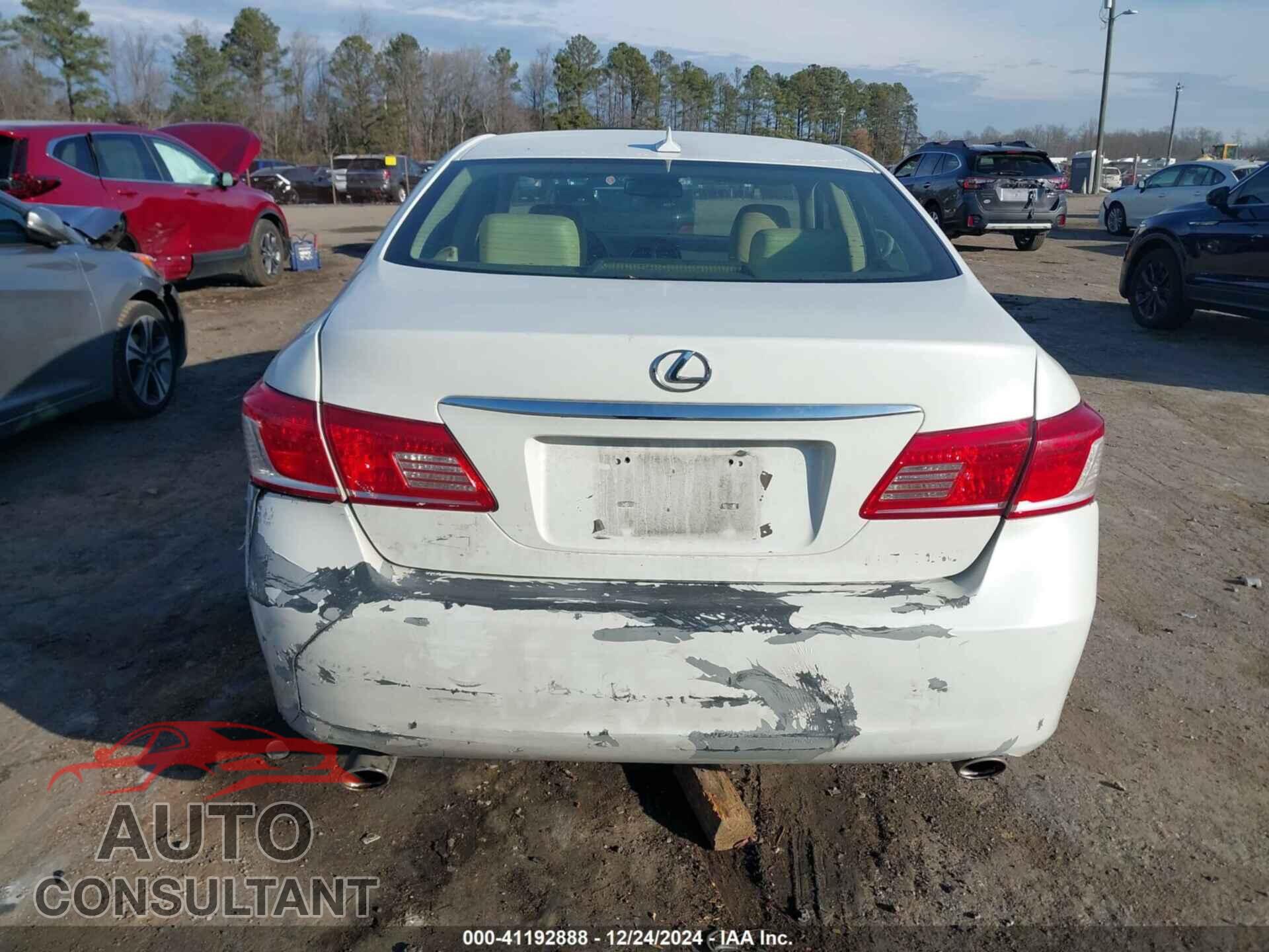 LEXUS ES 350 2011 - JTHBK1EG5B2468259