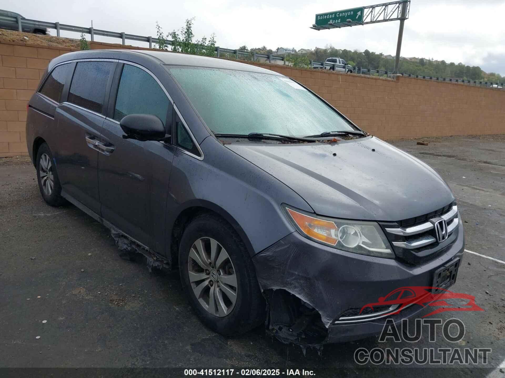 HONDA ODYSSEY 2016 - 5FNRL5H30GB034980