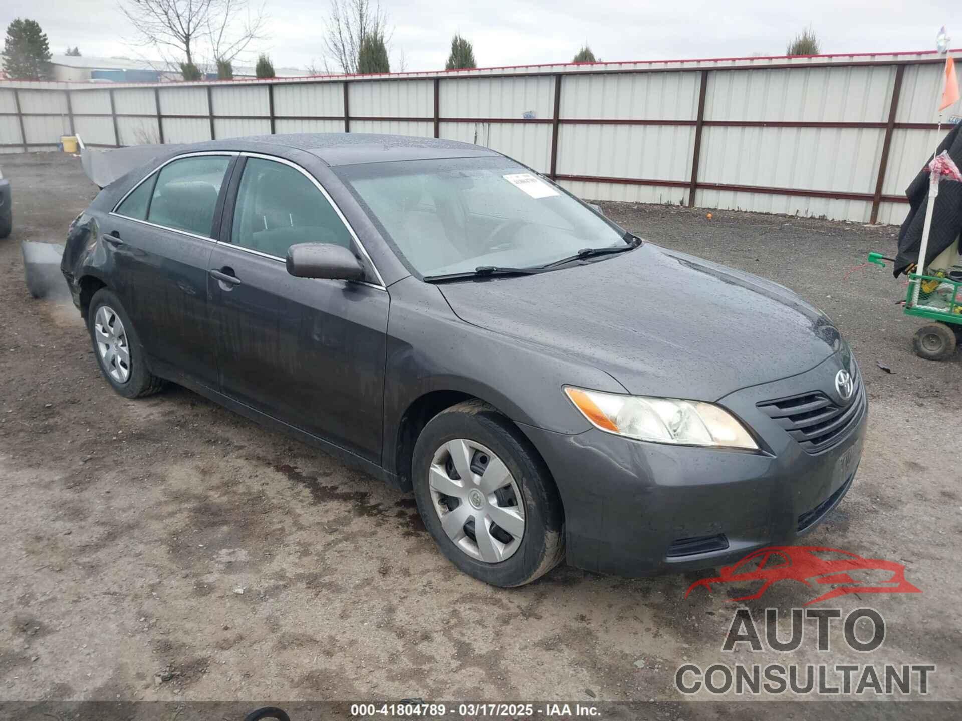 TOYOTA CAMRY 2009 - 4T4BE46K89R110795