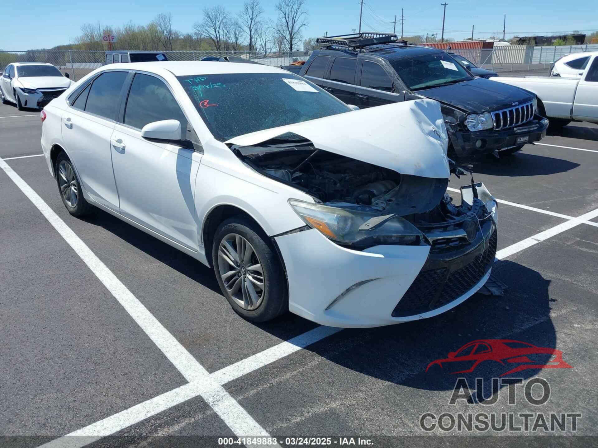 TOYOTA CAMRY 2017 - 4T1BF1FK5HU626990