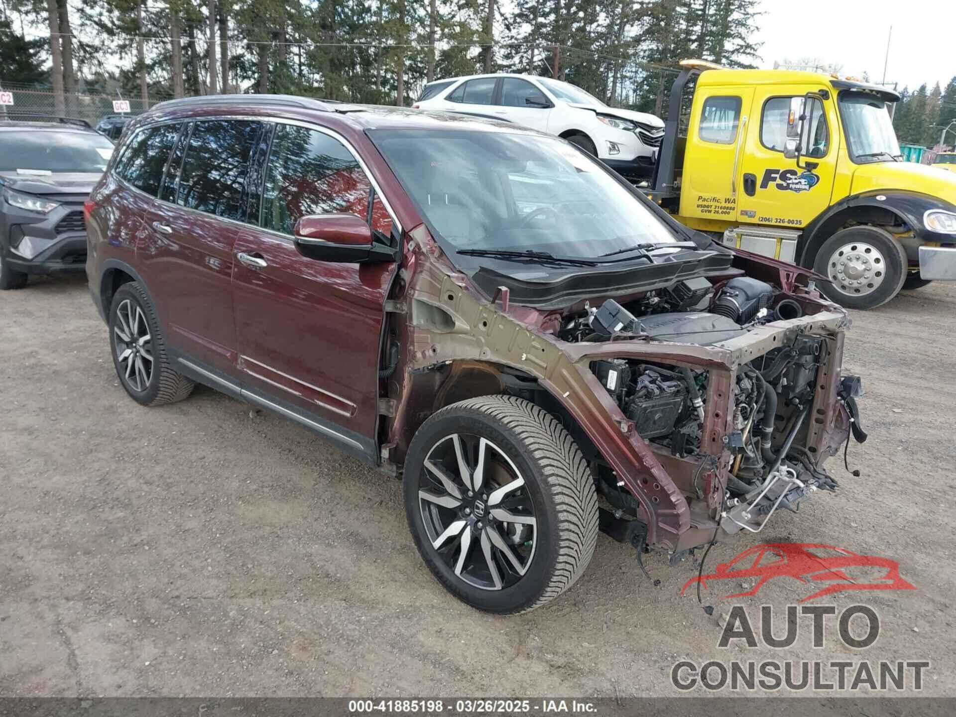 HONDA PILOT 2019 - 5FNYF6H07KB012899