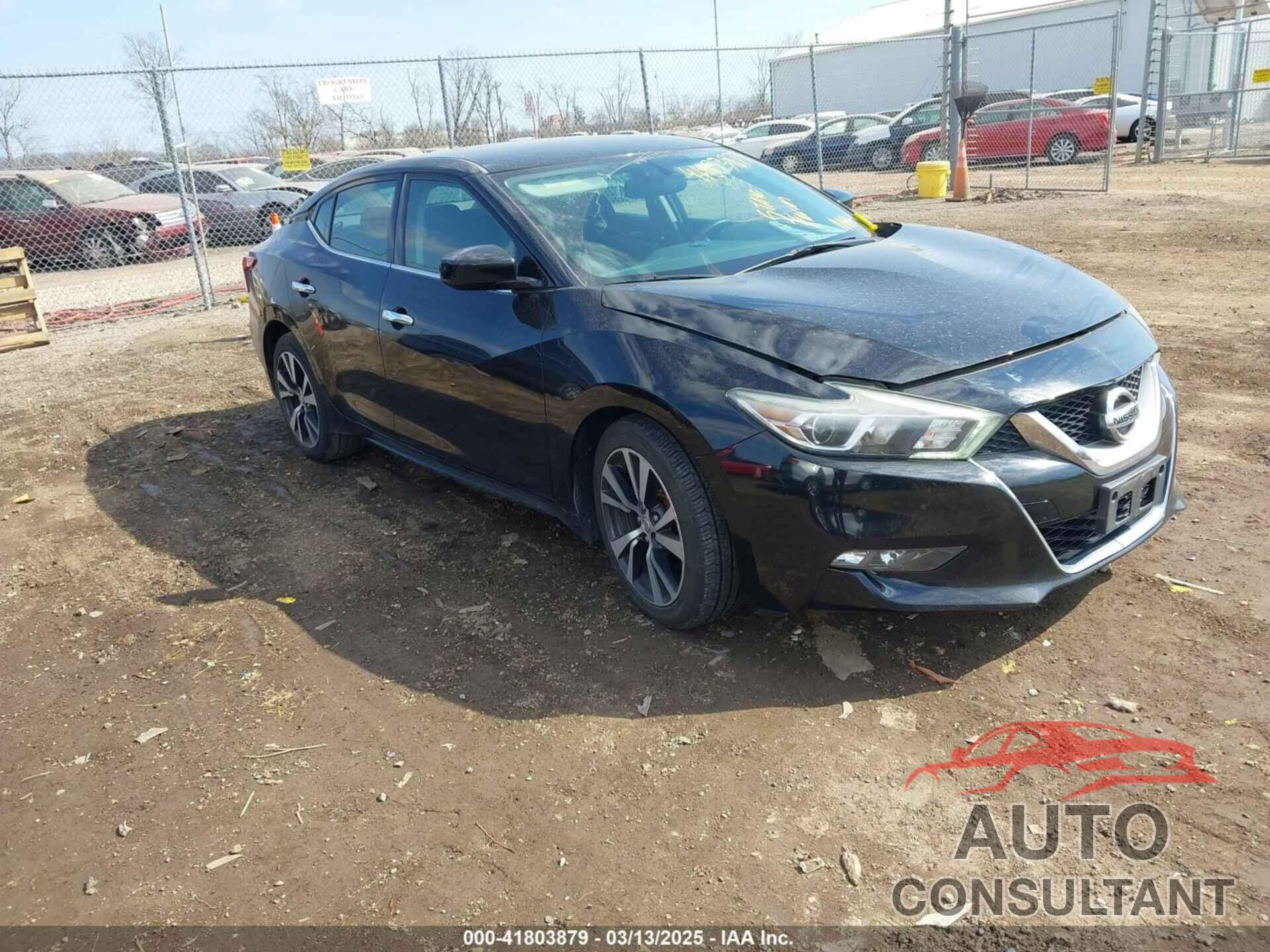 NISSAN MAXIMA 2016 - 1N4AA6APXGC421111