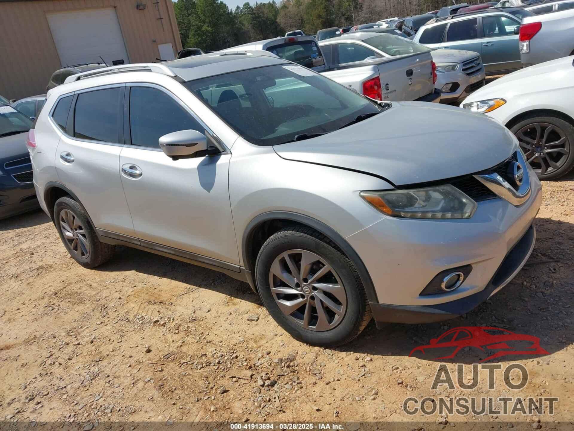 NISSAN ROGUE 2016 - 5N1AT2MV9GC745296