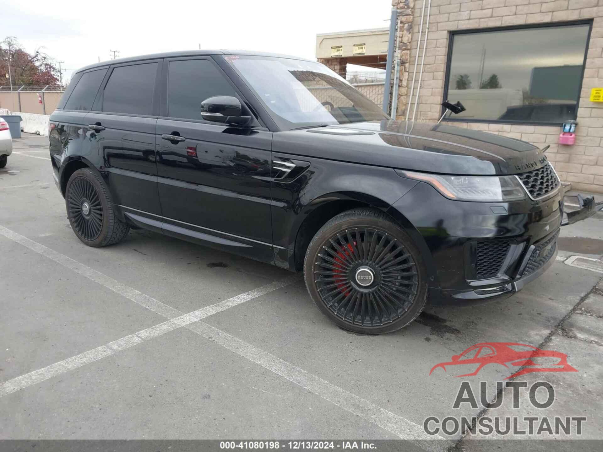 LAND ROVER RANGE ROVER SPORT 2018 - SALWR2RV2JA187238