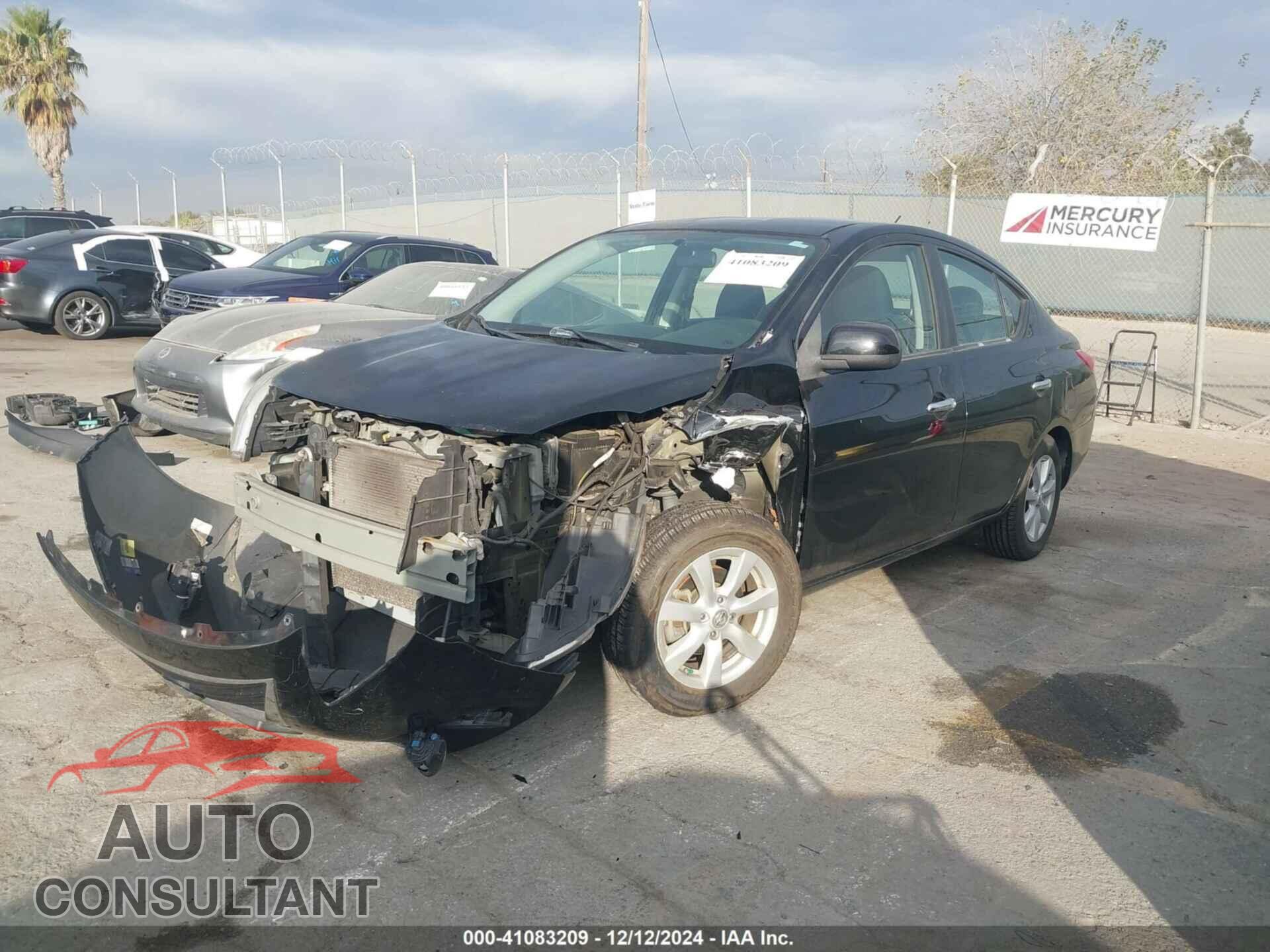NISSAN VERSA 2012 - 3N1CN7AP1CL841208