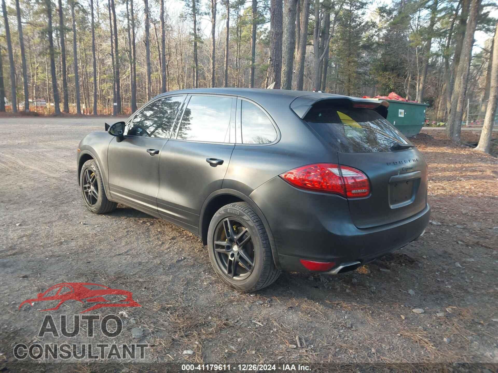 PORSCHE CAYENNE 2012 - WP1AA2A20CLA10316