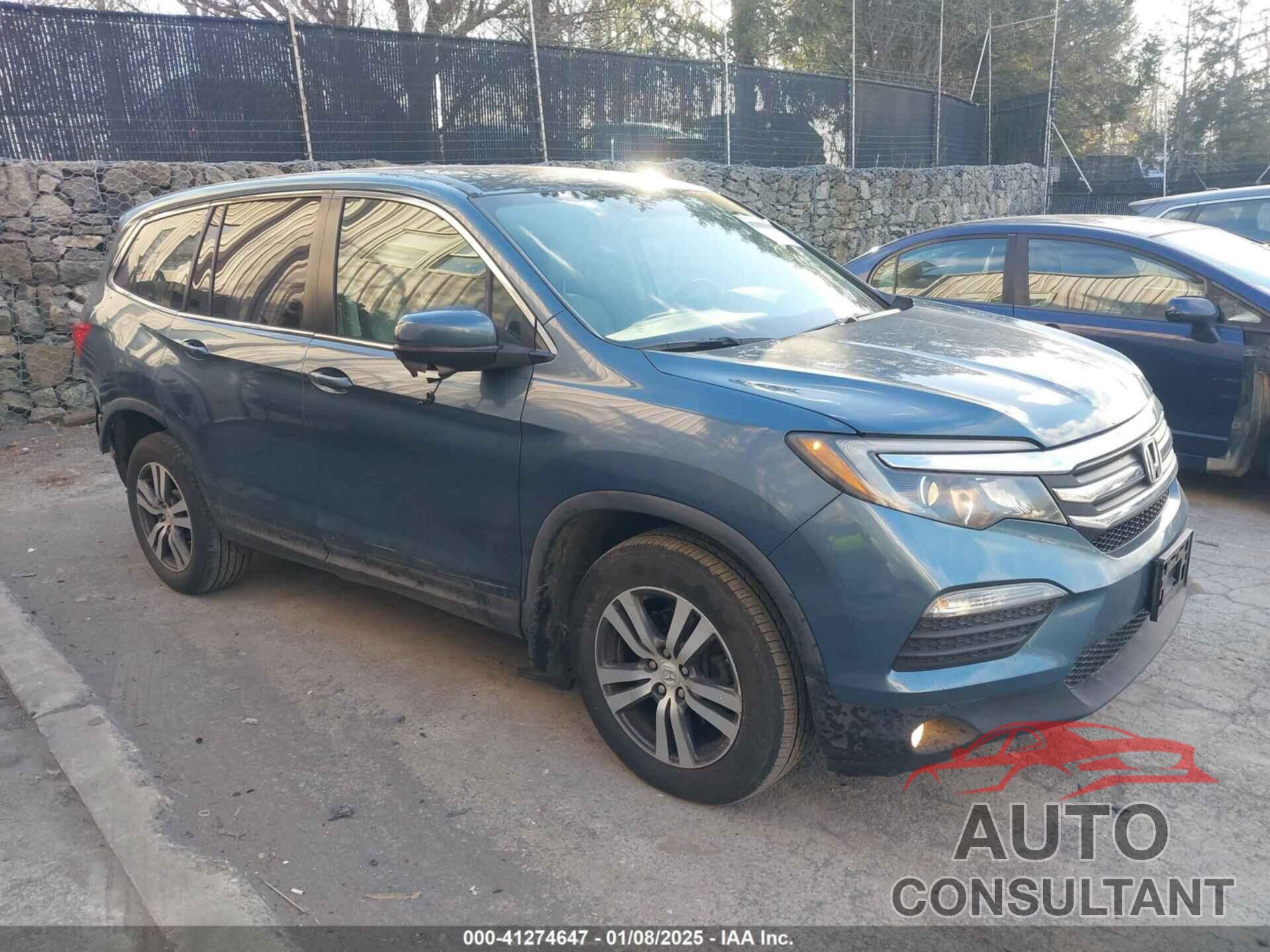 HONDA PILOT 2016 - 5FNYF6H34GB018015