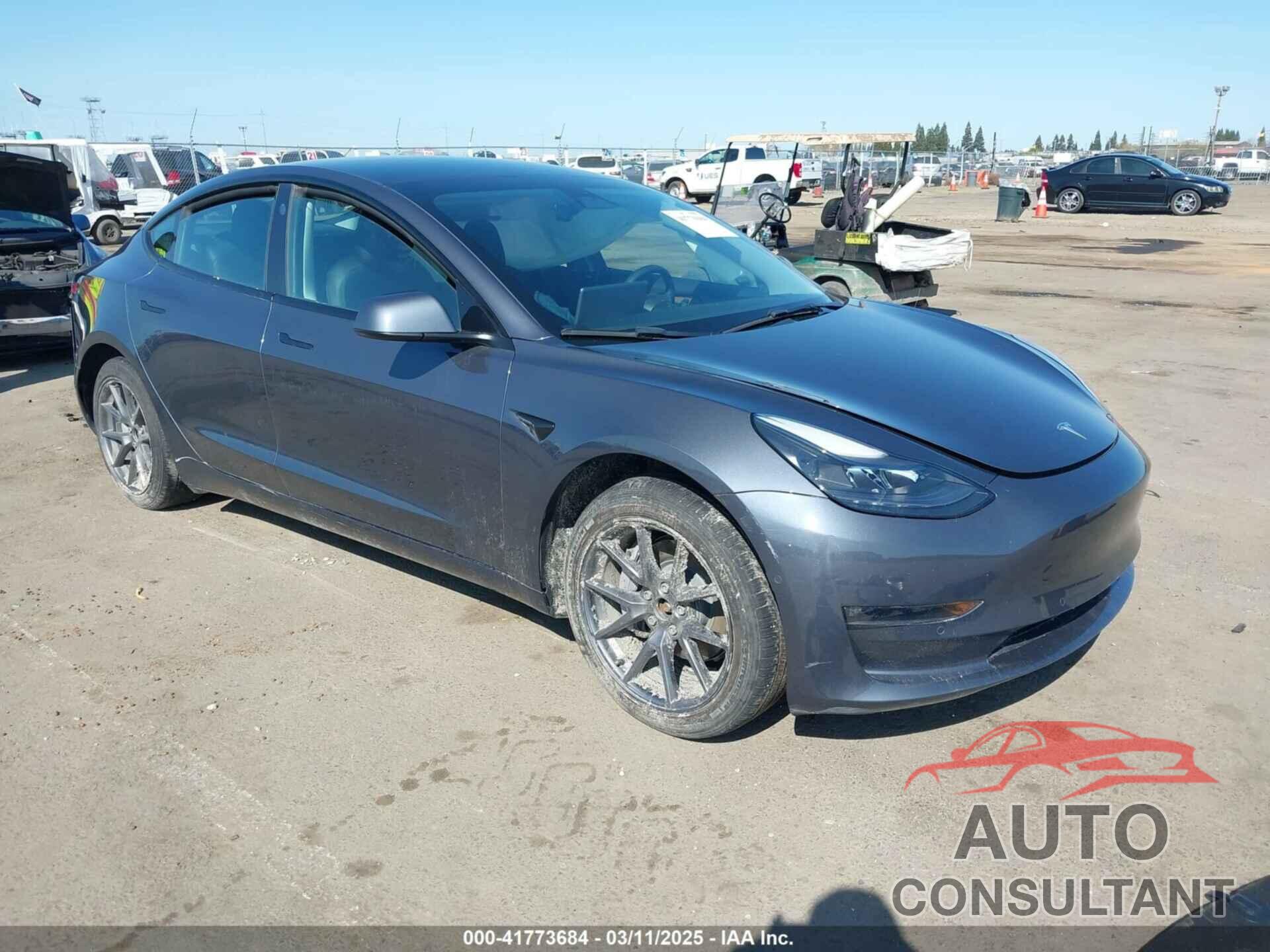 TESLA MODEL 3 2022 - 5YJ3E1EB2NF251772