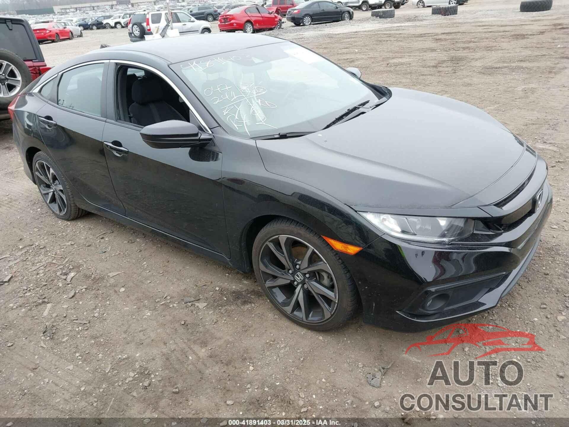 HONDA CIVIC 2020 - 2HGFC2F86LH598512