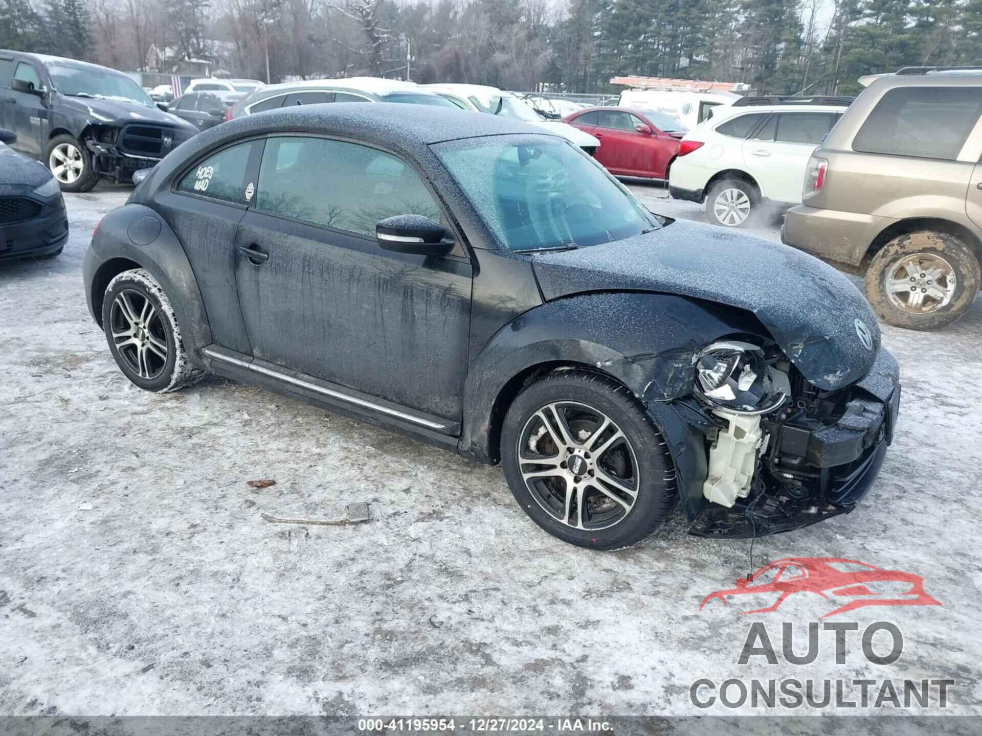 VOLKSWAGEN BEETLE 2012 - 3VWJP7AT8CM619137