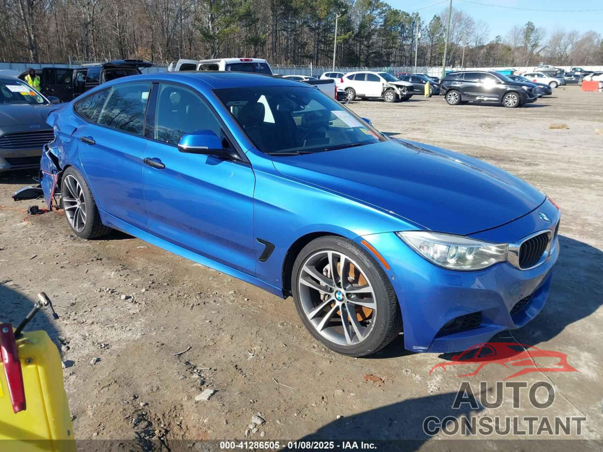 BMW 335I GRAN TURISMO 2016 - WBA3X9C57GD869280
