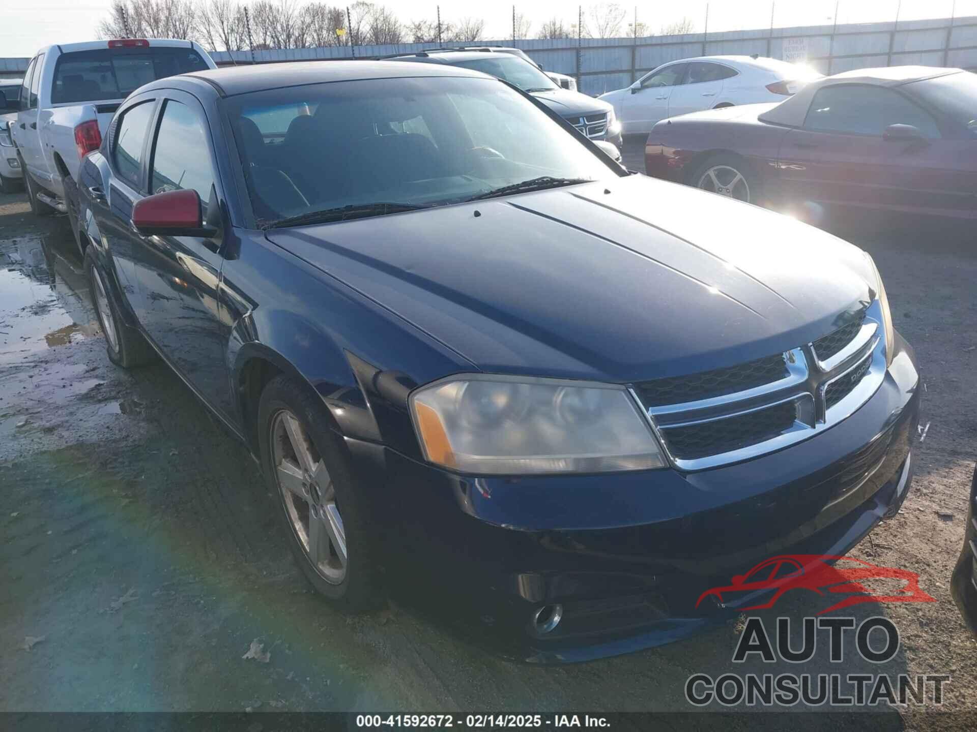 DODGE AVENGER 2013 - 1C3CDZCB1DN707981