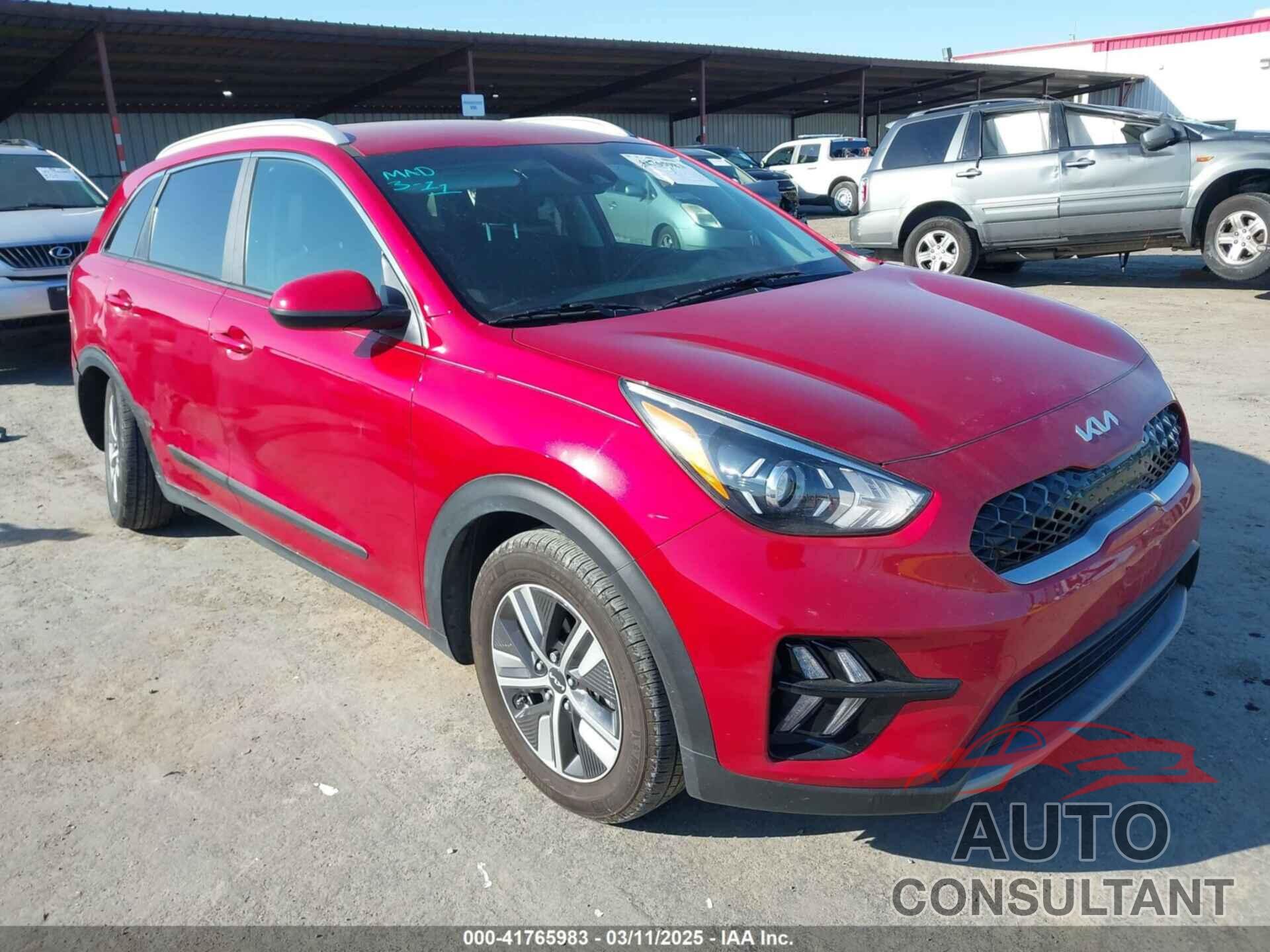 KIA NIRO 2022 - KNDCB3LC9N5541086