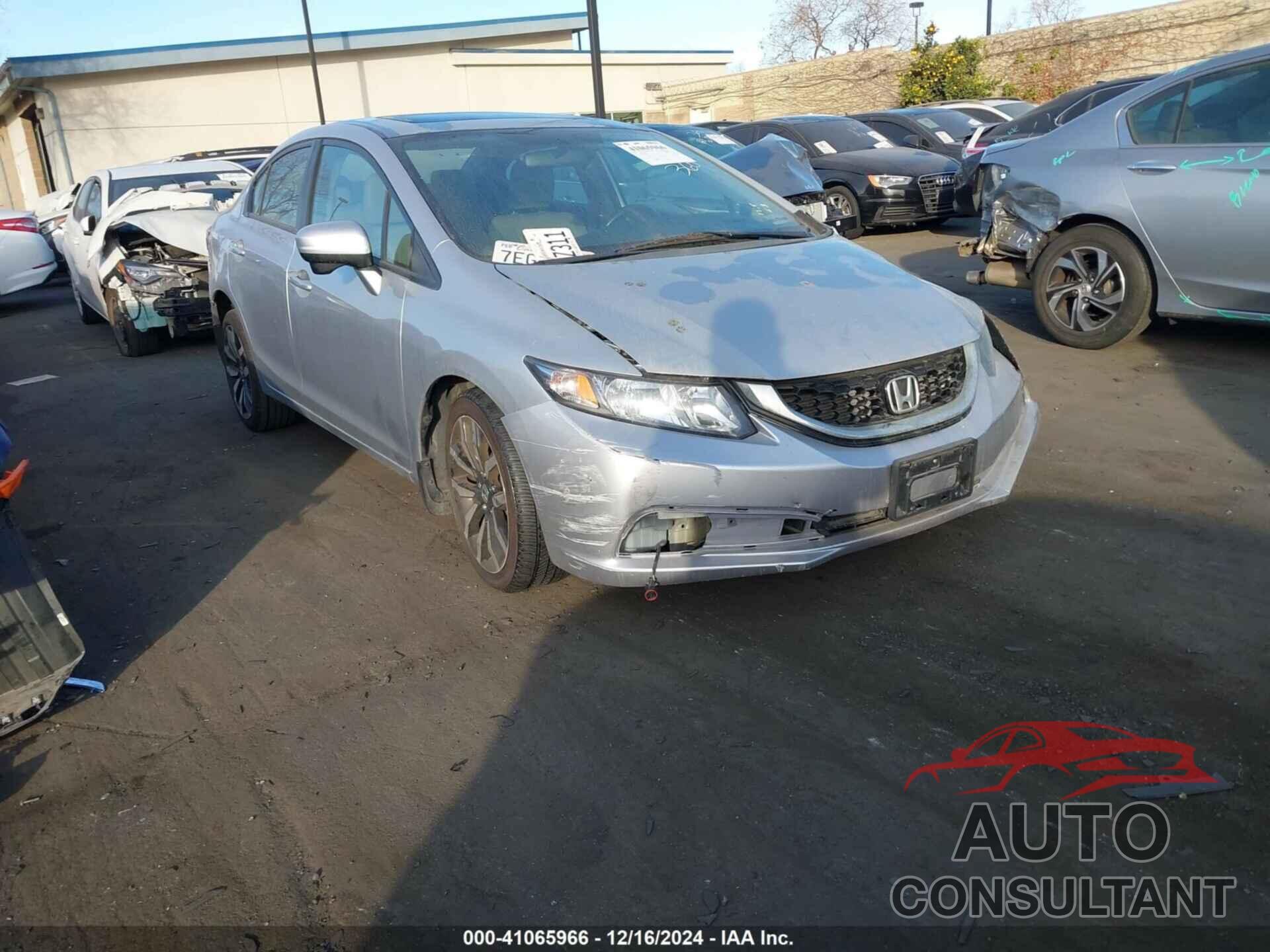 HONDA CIVIC 2014 - 19XFB2F90EE200090