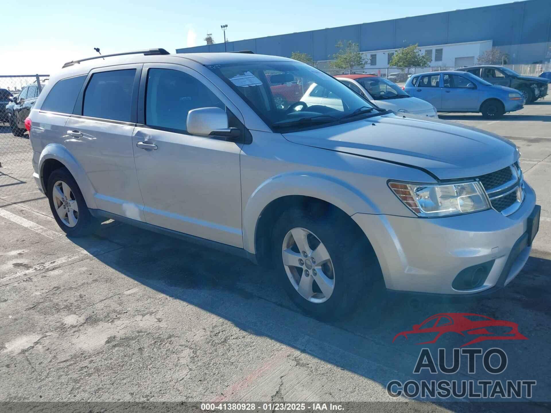 DODGE JOURNEY 2012 - 3C4PDCBG9CT161212