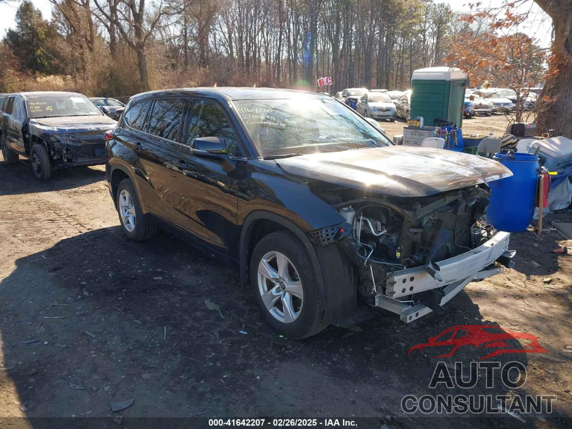 TOYOTA HIGHLANDER 2021 - 5TDCZRBH8MS070150