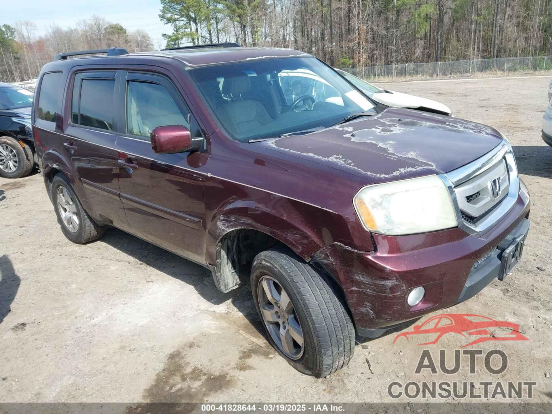 HONDA PILOT 2010 - 5FNYF4H54AB020618