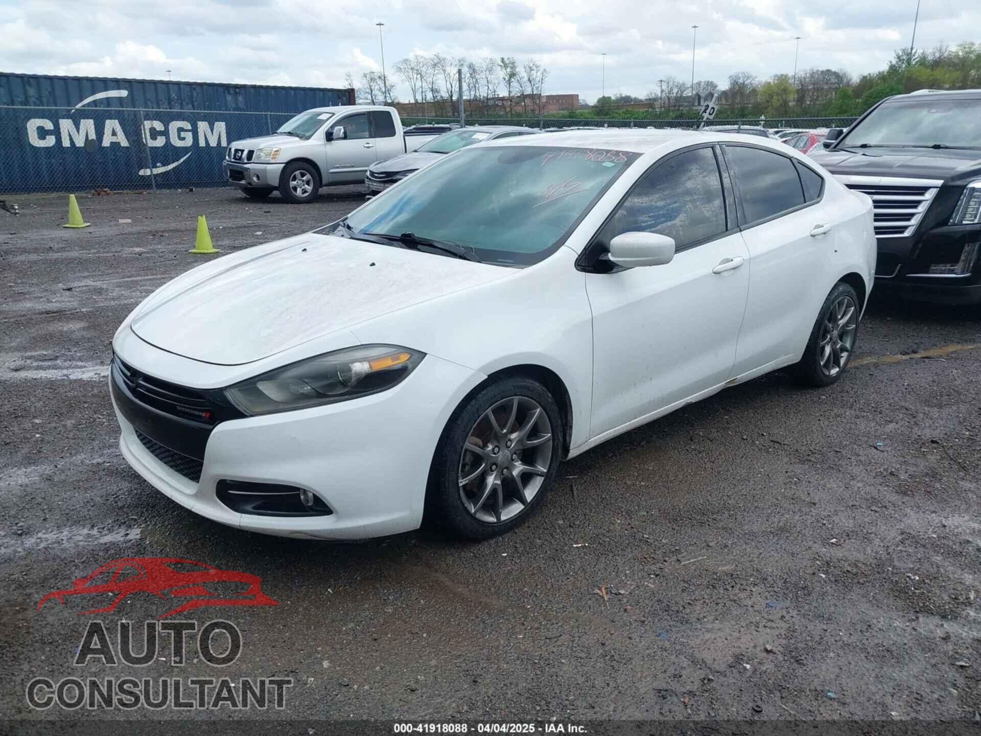 DODGE DART 2014 - 1C3CDFBB0ED671904