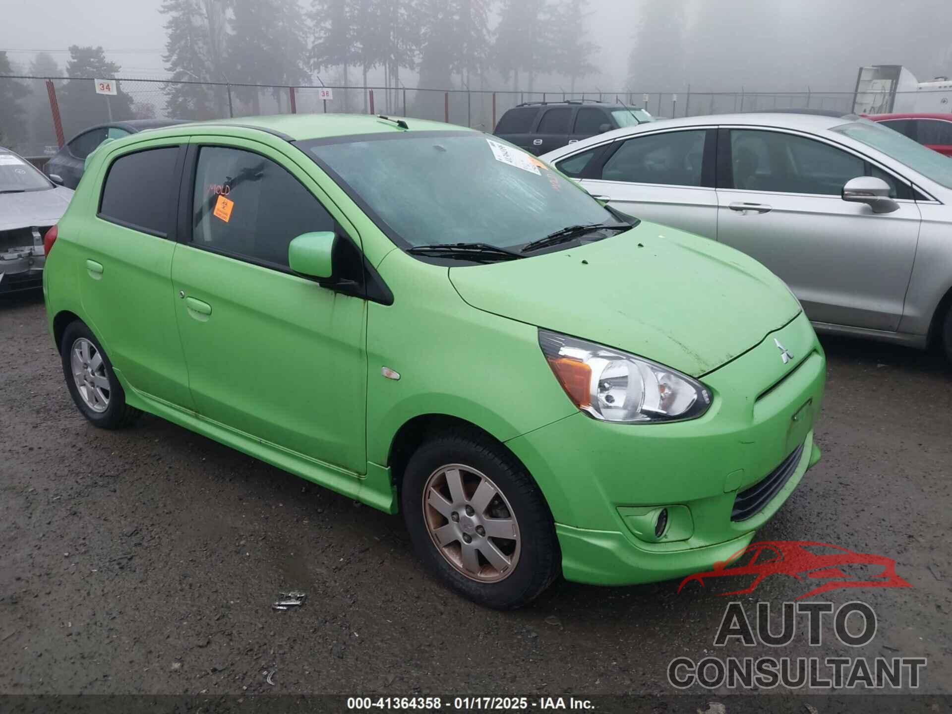 MITSUBISHI MIRAGE 2014 - ML32A4HJ6EH007864