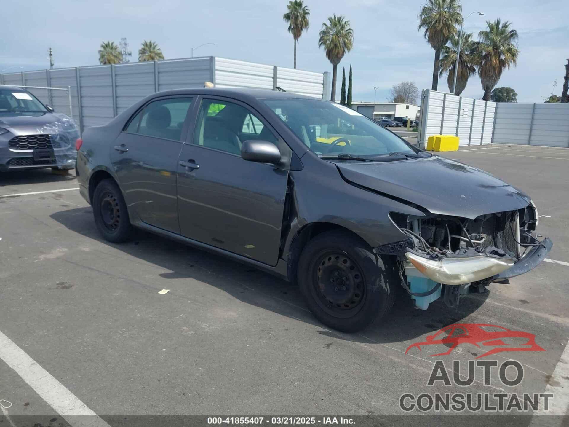 TOYOTA COROLLA 2009 - JTDBL40E89J035640