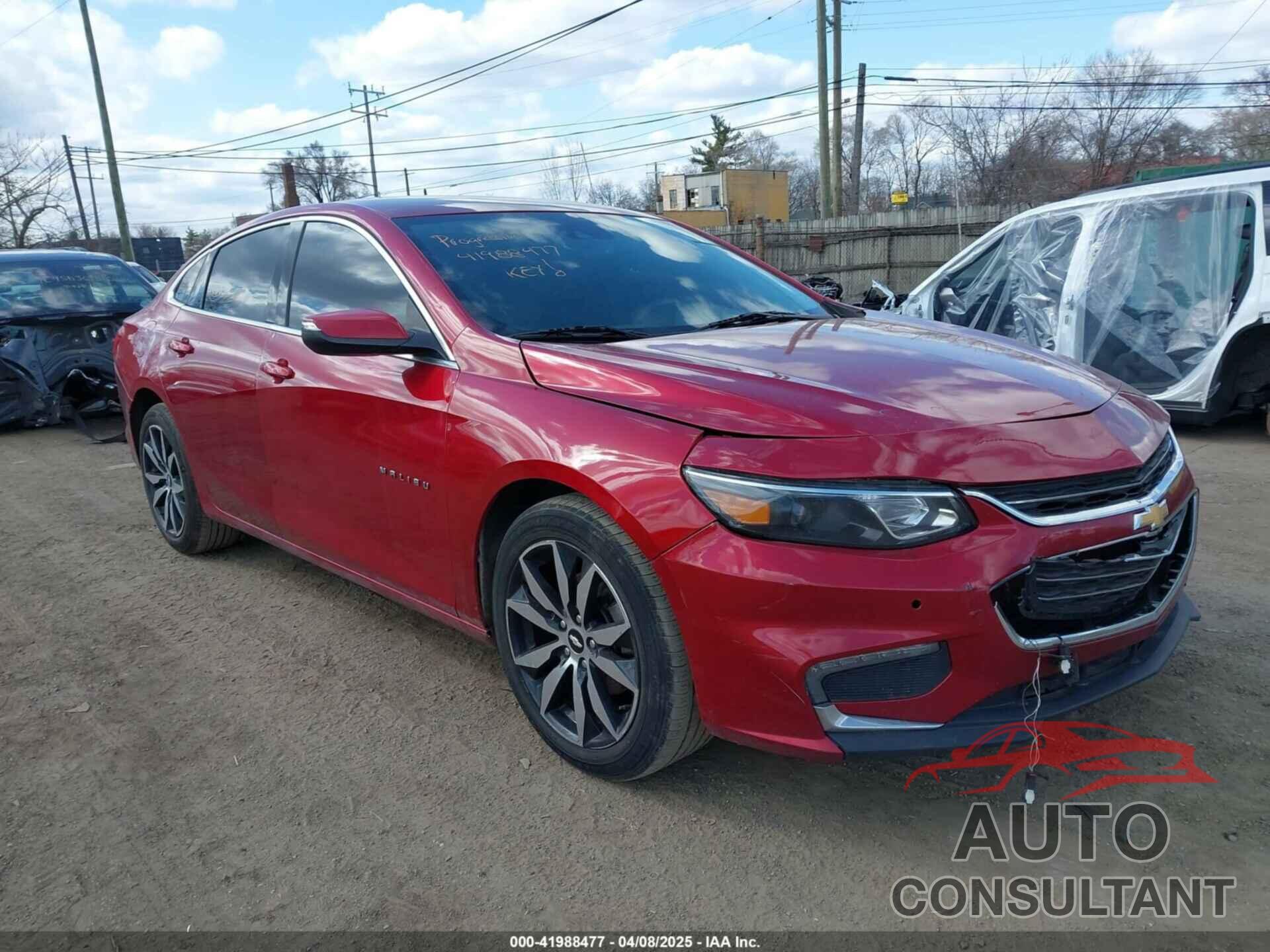 CHEVROLET MALIBU 2016 - 1G1ZF5SX9GF203661