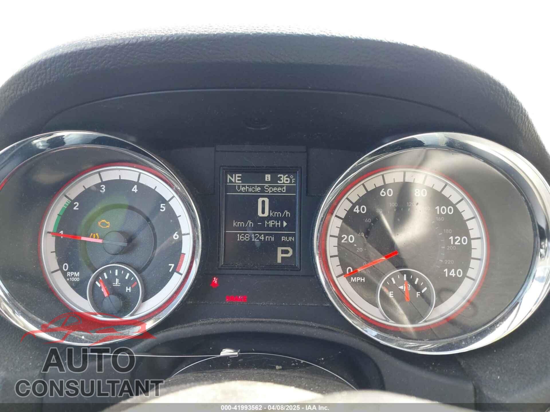 DODGE DURANGO 2011 - 1D4RE4GG2BC653646