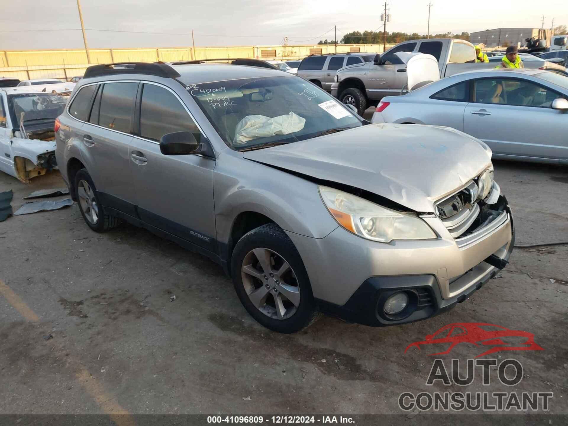 SUBARU OUTBACK 2014 - 4S4BRBAC4E3222755