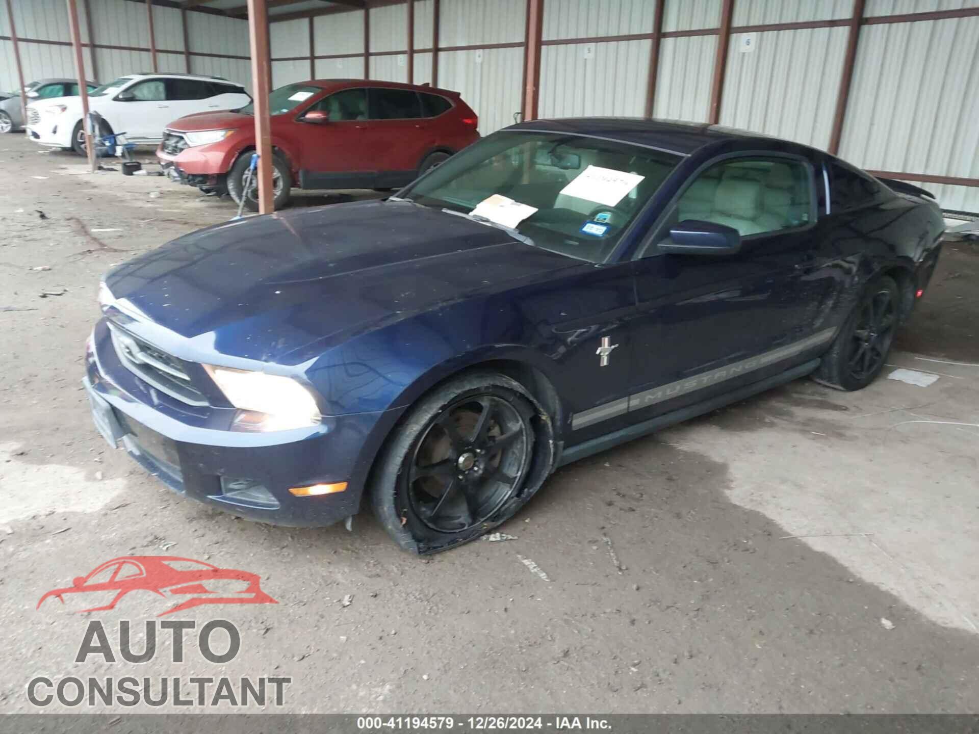 FORD MUSTANG 2012 - 1ZVBP8AM6C5267765