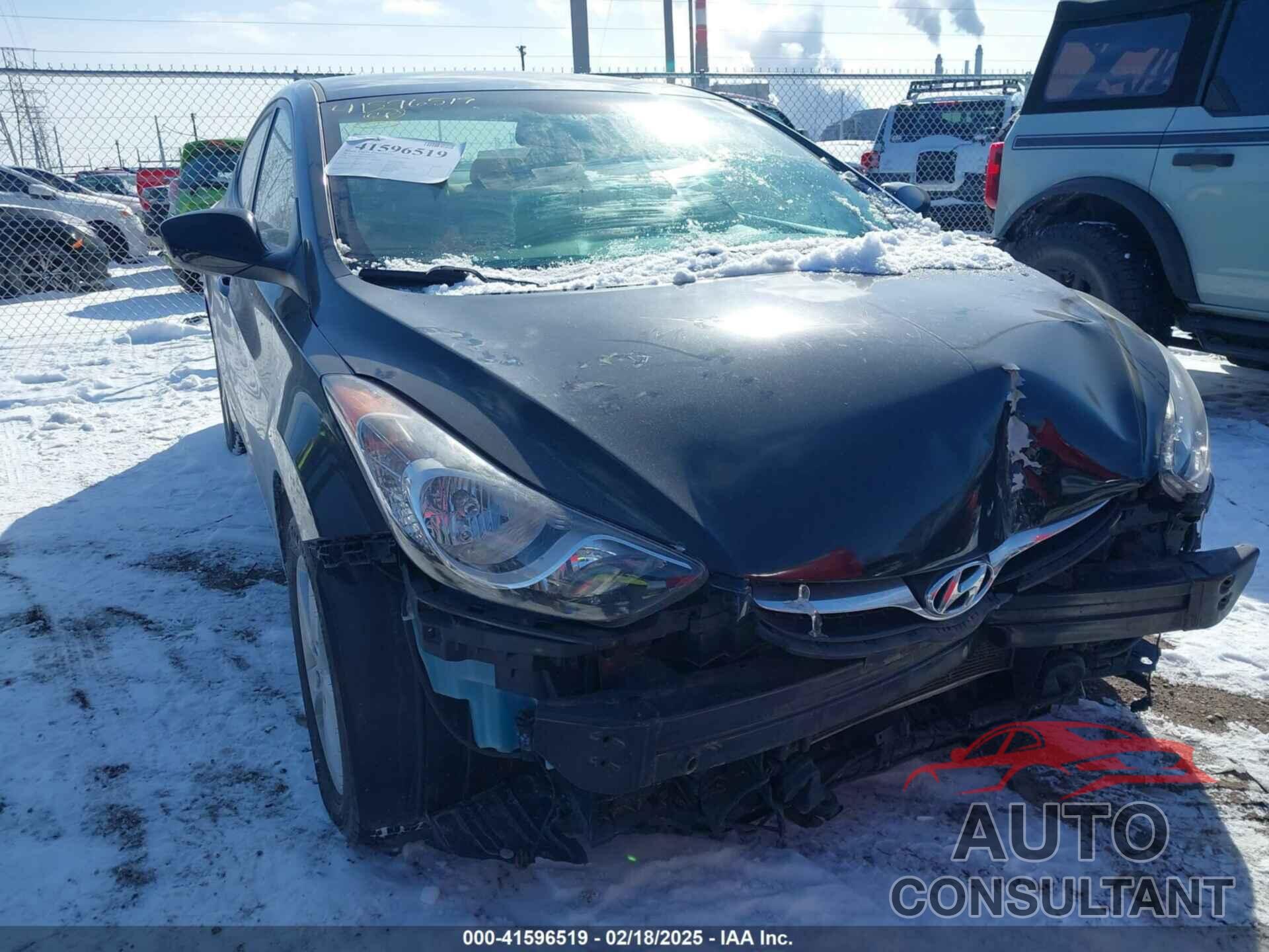 HYUNDAI ELANTRA 2013 - KMHDH4AEXDU533348