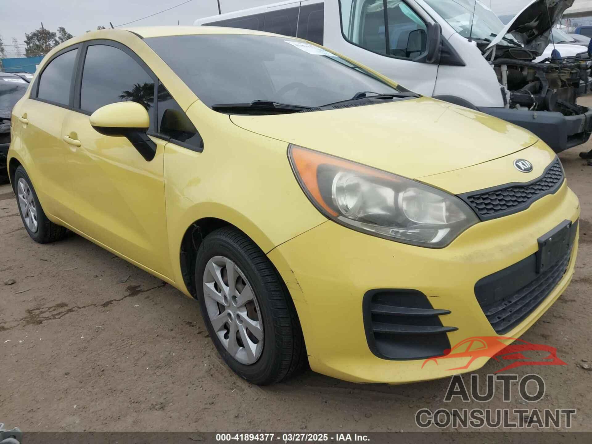 KIA RIO 2016 - KNADM5A33G6675776