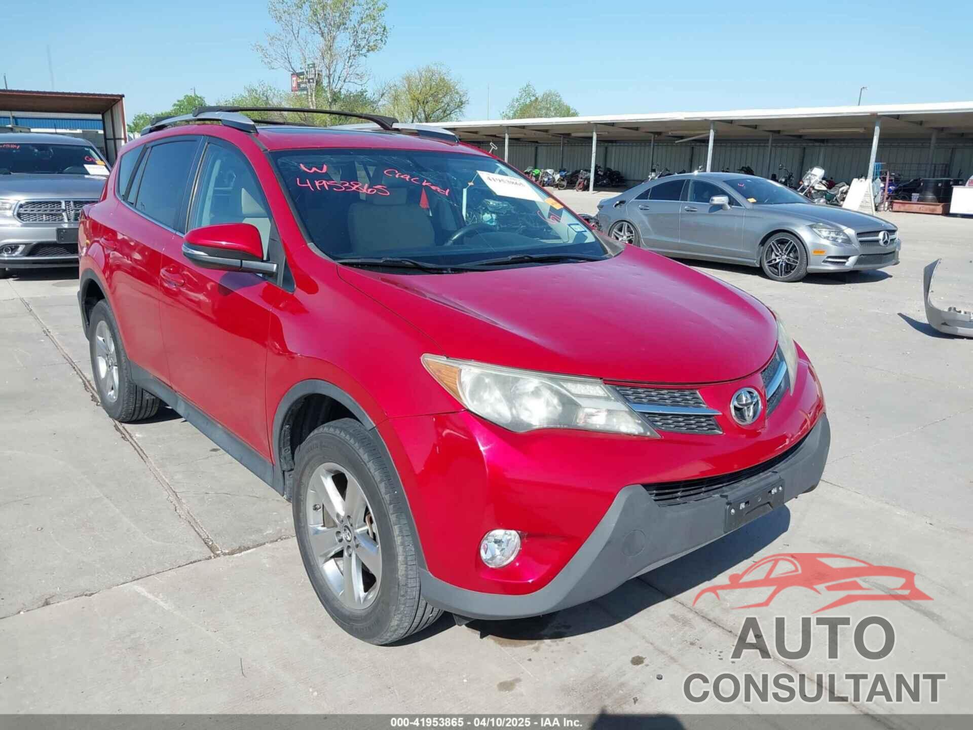 TOYOTA RAV4 2015 - 2T3WFREV9FW198387