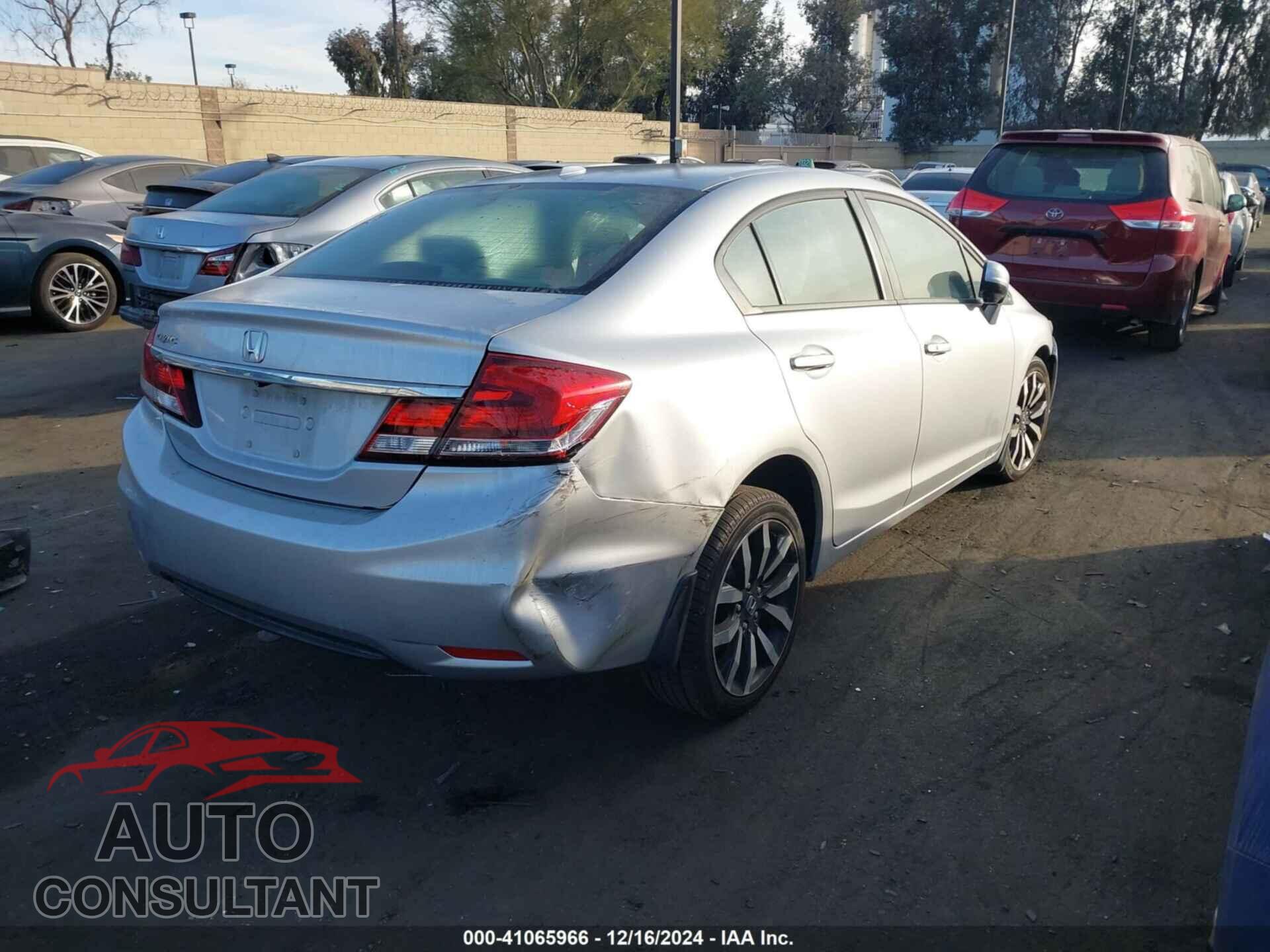 HONDA CIVIC 2014 - 19XFB2F90EE200090