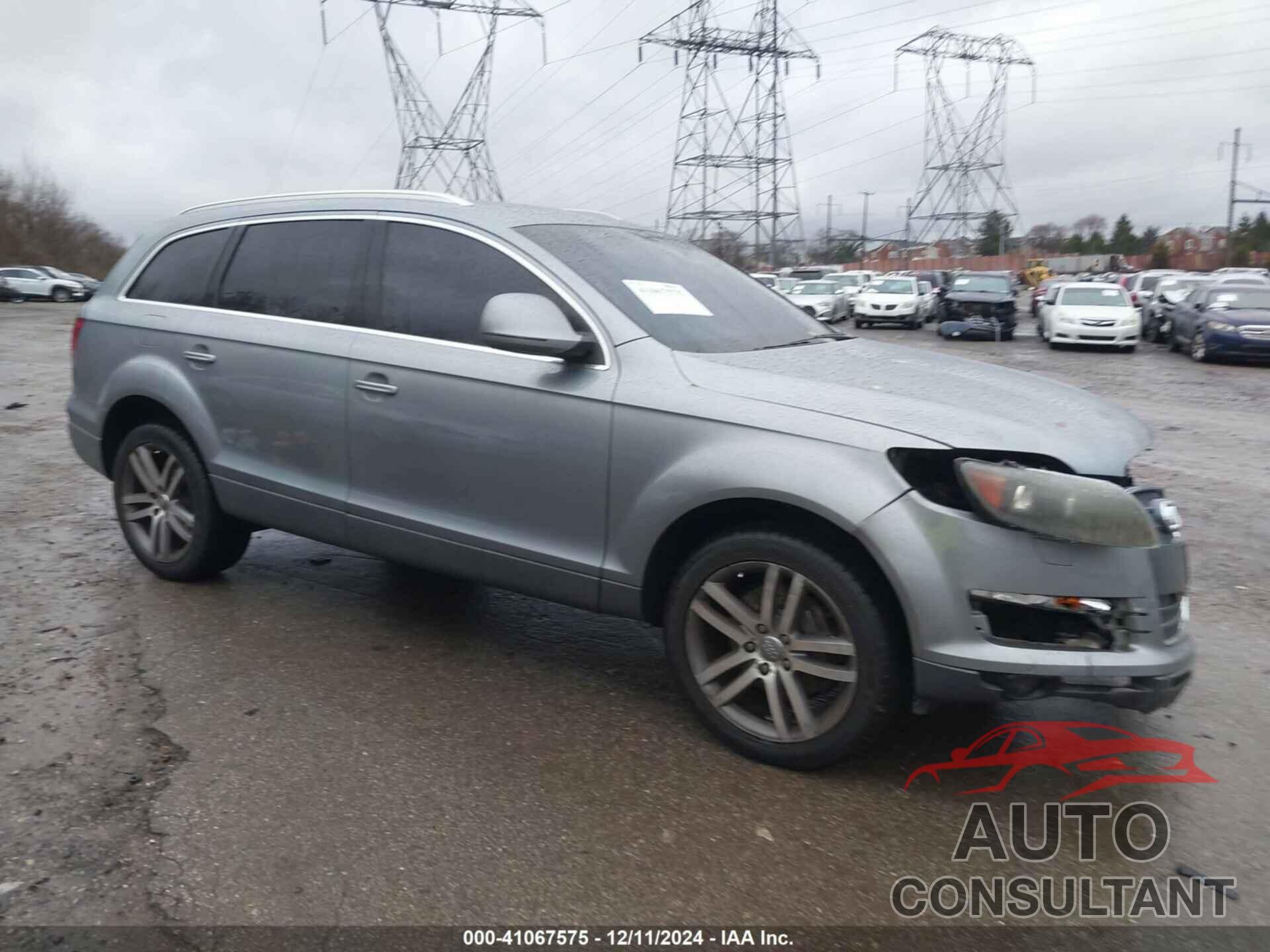 AUDI Q7 2009 - WA1AY74L69D022501