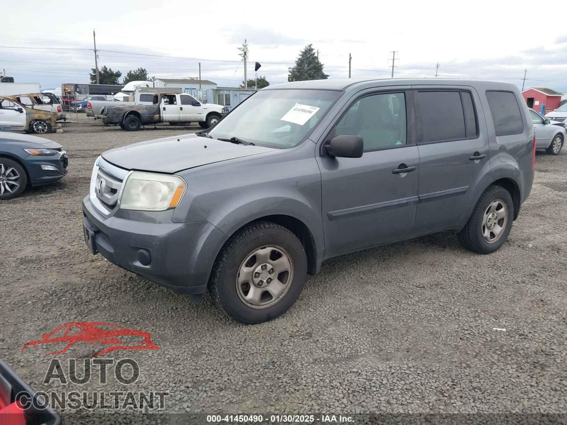 HONDA PILOT 2011 - 5FNYF4H25BB006931