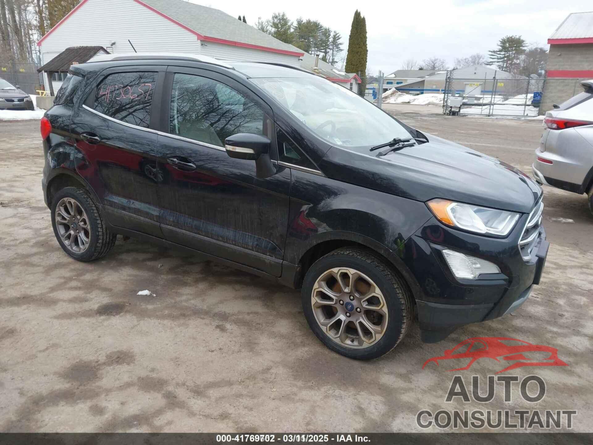 FORD ECOSPORT 2018 - MAJ6P1WL1JC195707