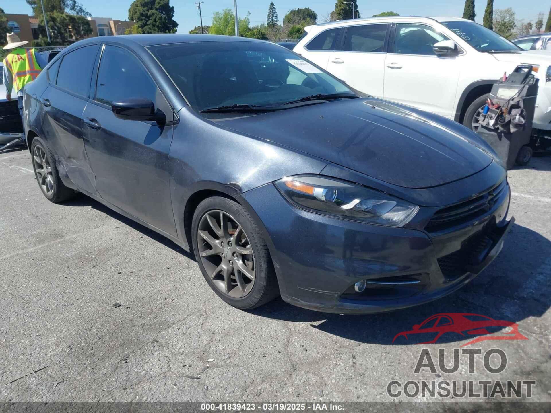 DODGE DART 2013 - 1C3CDFBA3DD309376