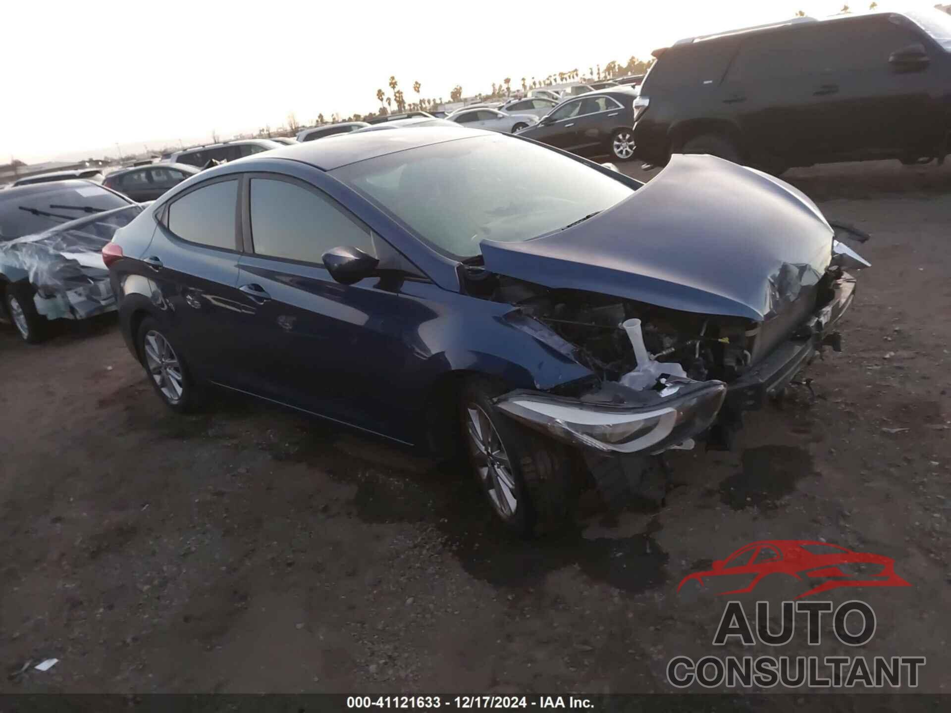HYUNDAI ELANTRA 2015 - 5NPDH4AE3FH618548