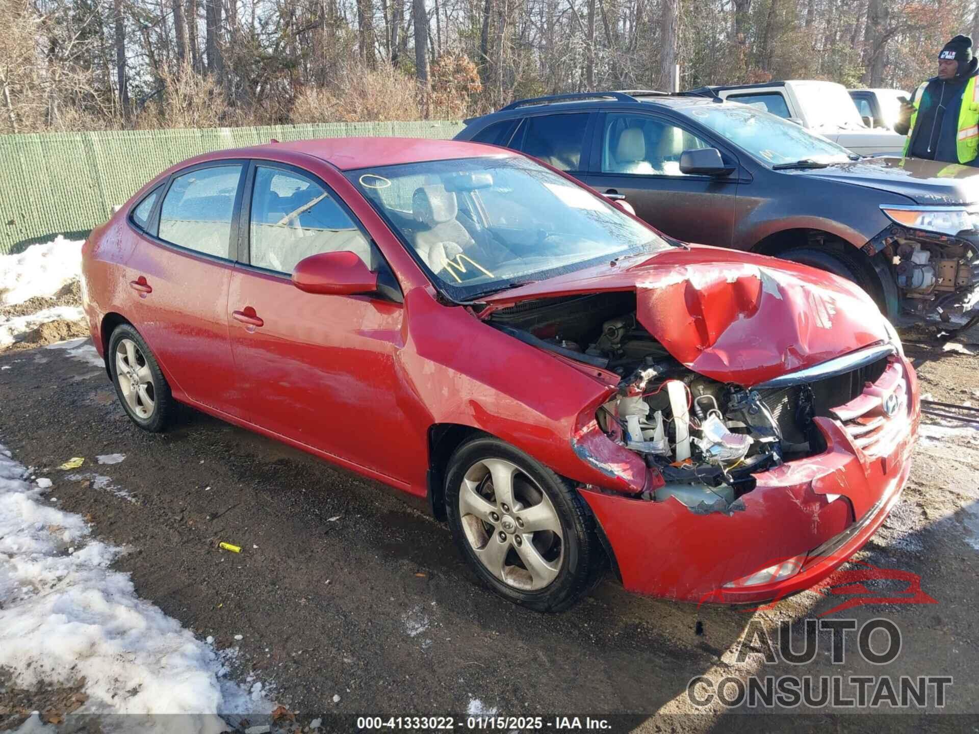 HYUNDAI ELANTRA 2010 - KMHDU4AD7AU836621