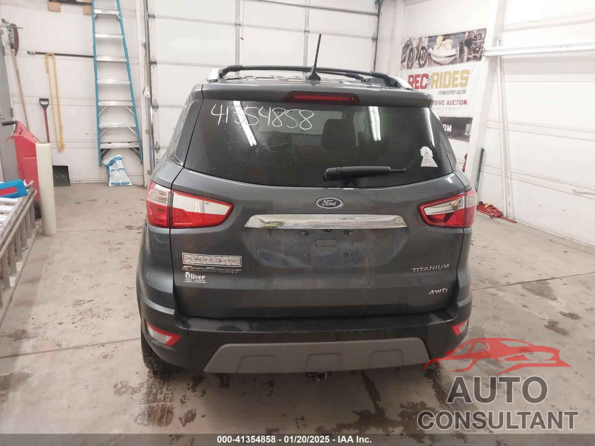 FORD ECOSPORT 2019 - MAJ6S3KL8KC309915