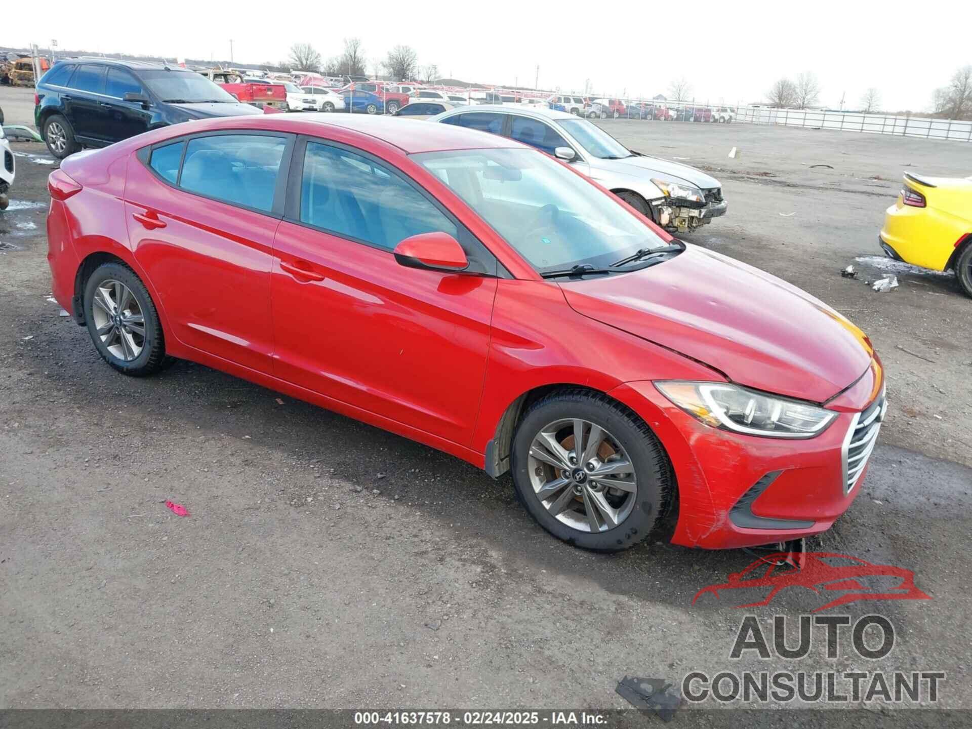 HYUNDAI ELANTRA 2018 - 5NPD84LF1JH256573