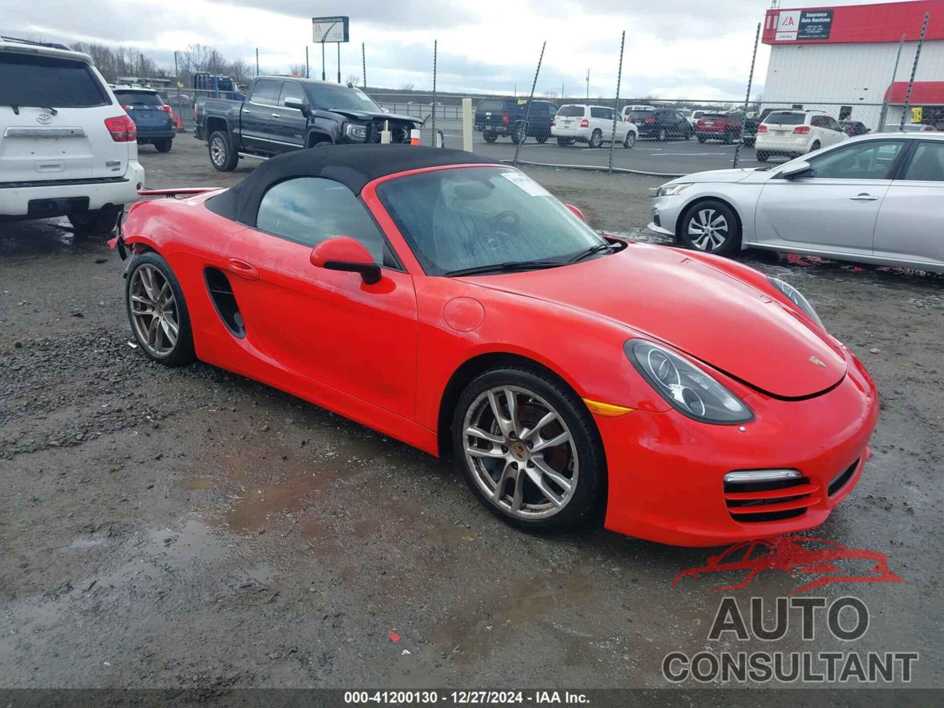 PORSCHE BOXSTER 2014 - WP0CA2A89ES120109