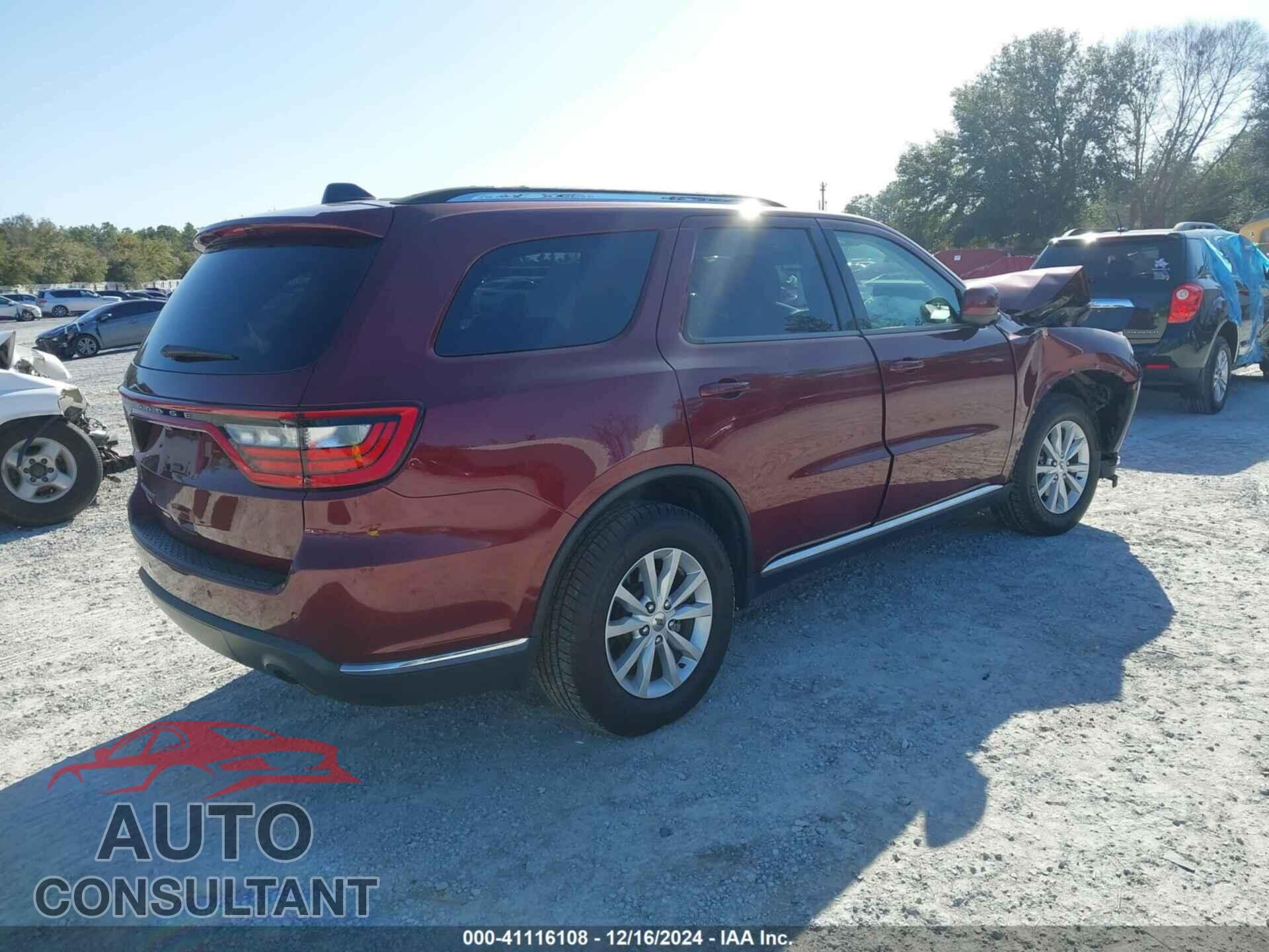 DODGE DURANGO 2019 - 1C4RDHAG9KC755185